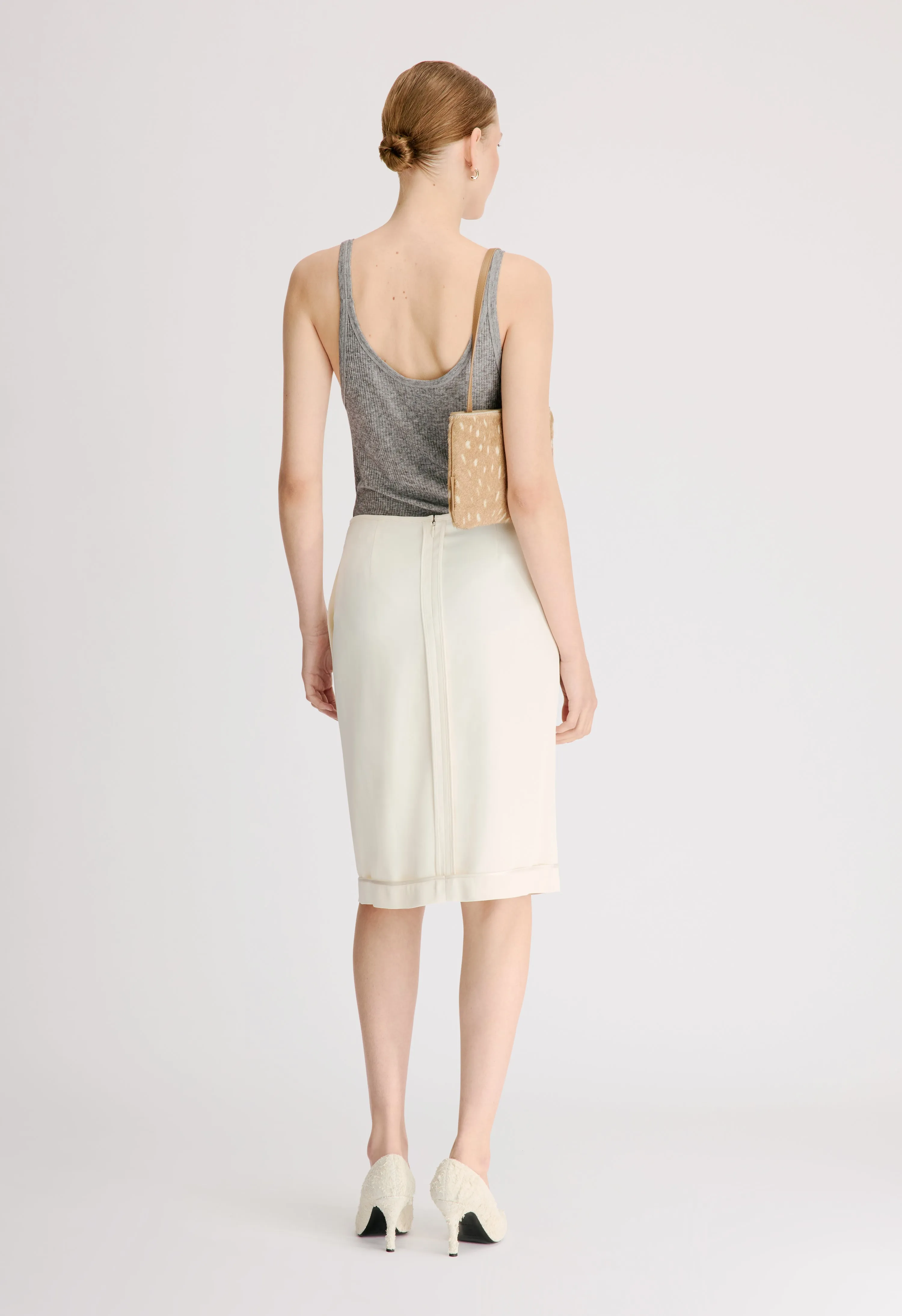 EVE Straight inside out skirt sold by Loulou De Saison product image thumbnail 5