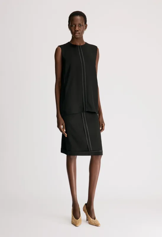 ADELI Straight inside out top made by Loulou De Saison