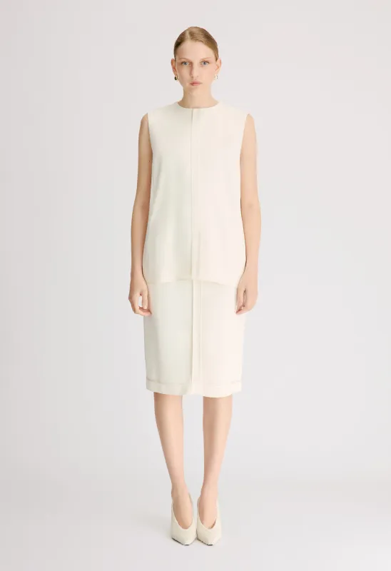 ADELI Straight inside out top made by Loulou De Saison
