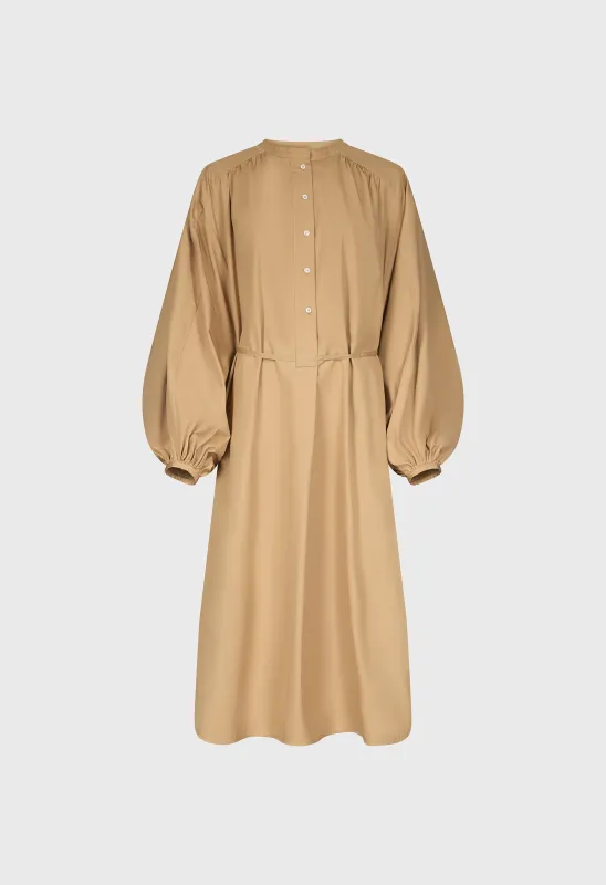 VITTI Cotton poplin dress made by Loulou De Saison