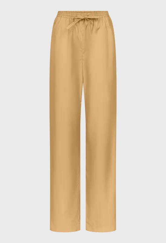 SERO LDS Cotton poplin trousers made by Loulou De Saison