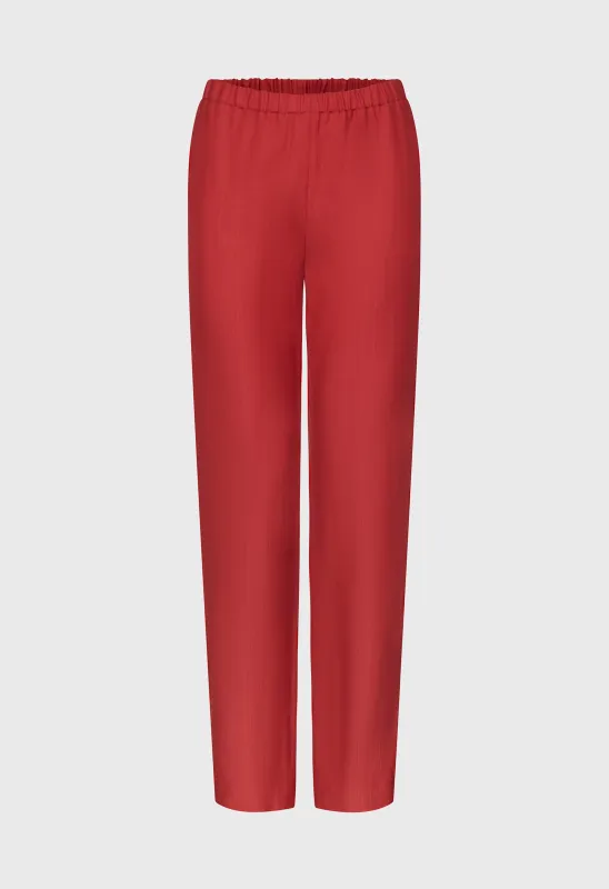 SCOT Straight leg trousers made by Loulou De Saison