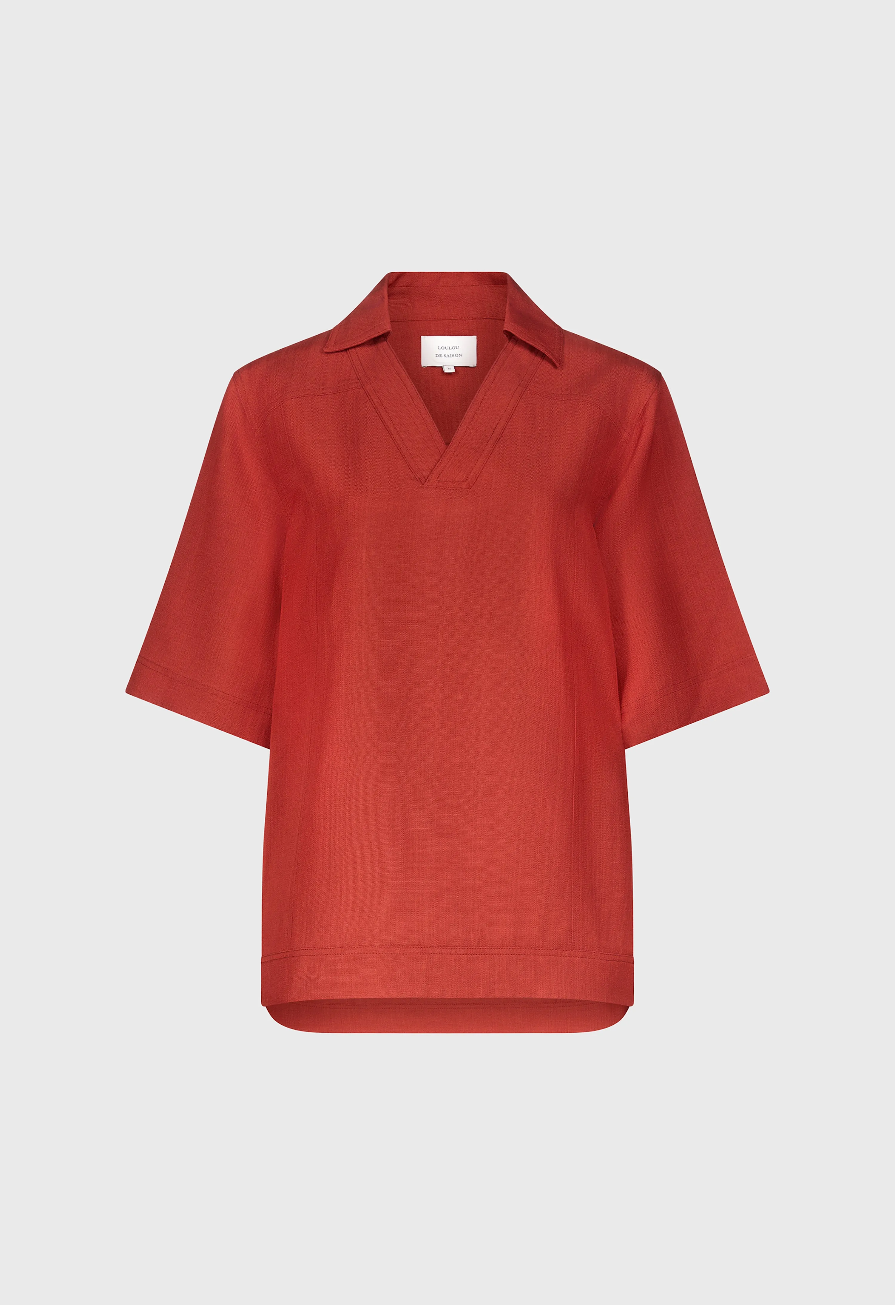 ERMO Oversized polo shirt sold by Loulou De Saison product image thumbnail 2