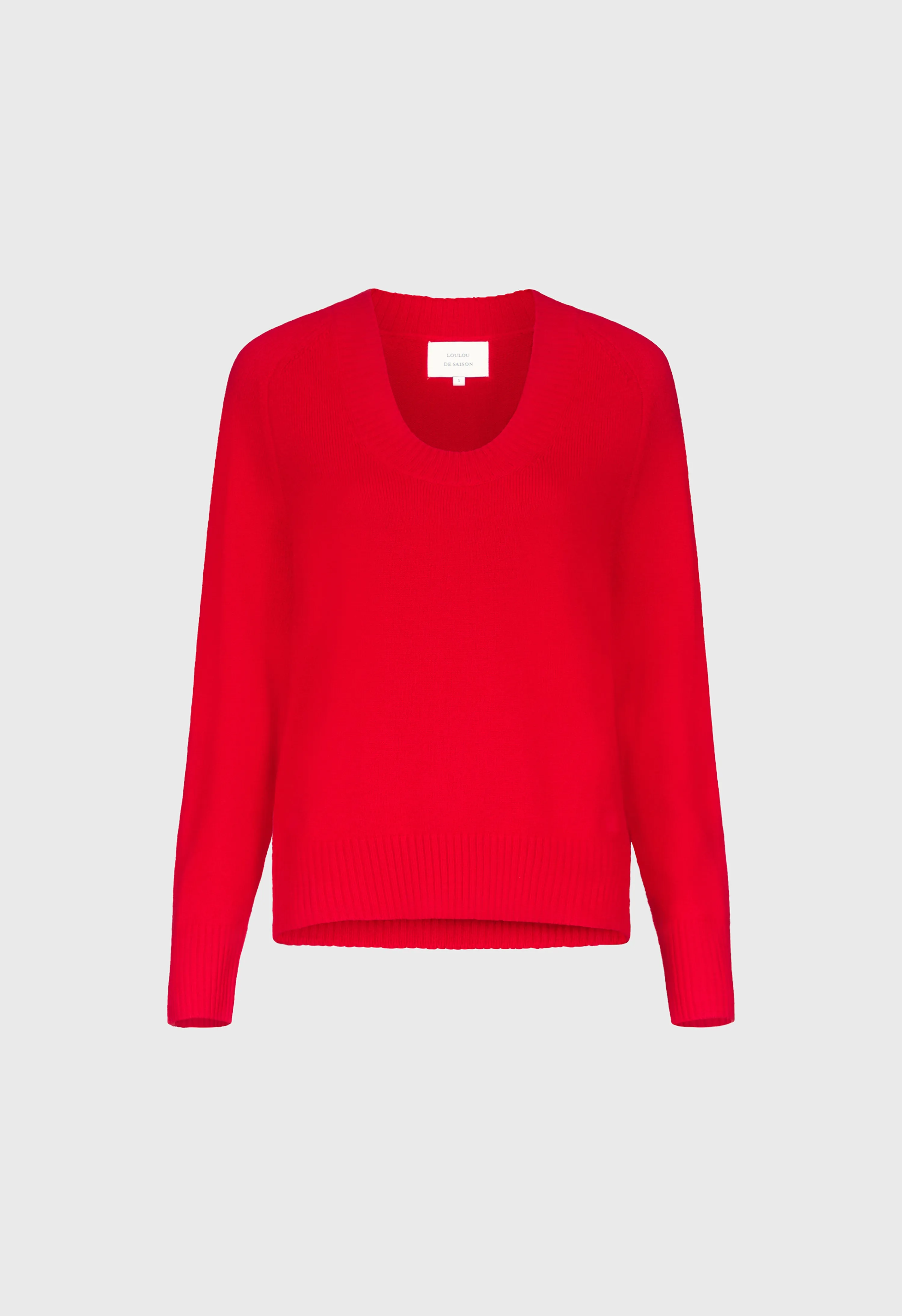 BAJI U neck cashmere sweater sold by Loulou De Saison product image thumbnail 2