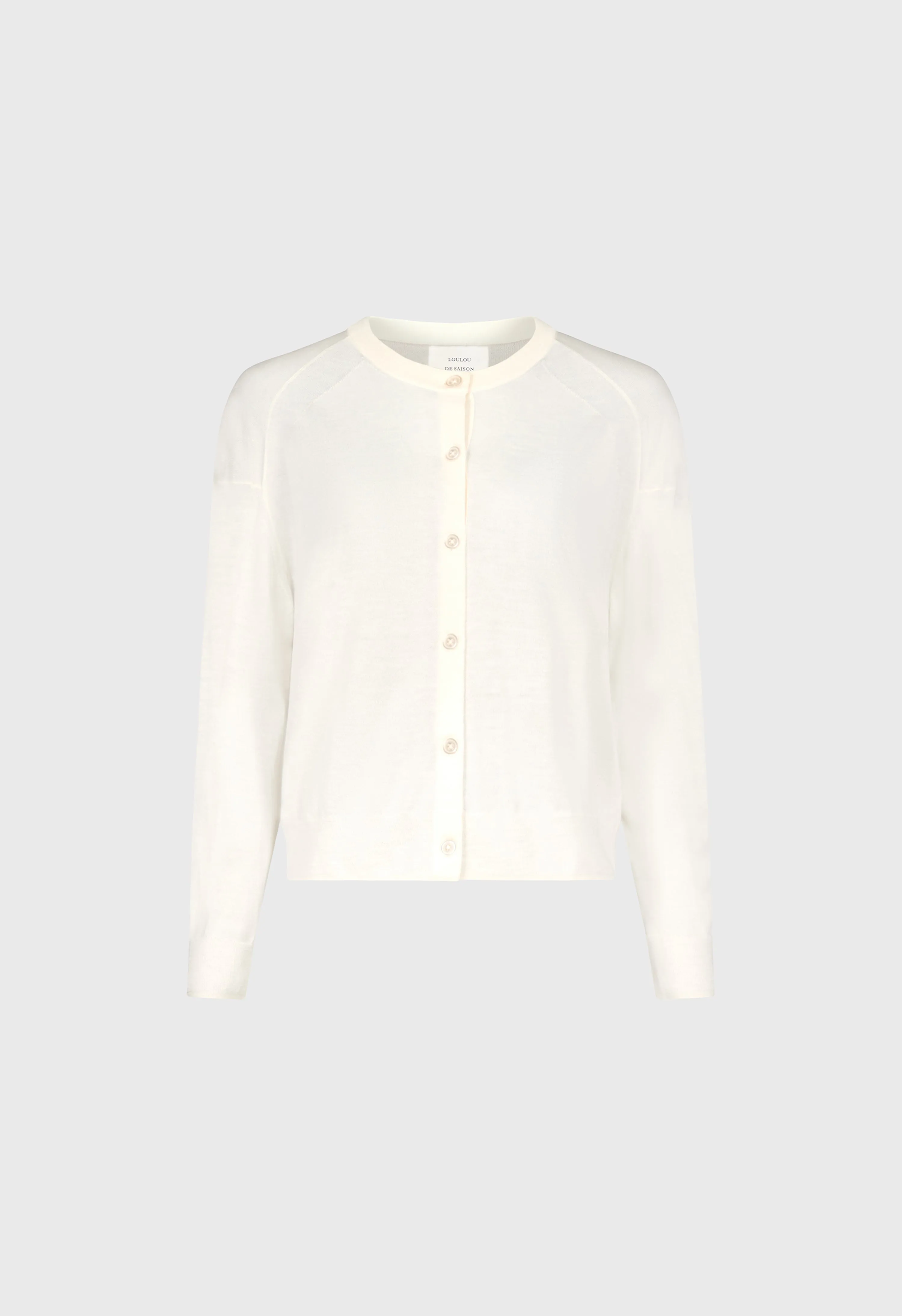 KITA Fluid cashmere cardigan sold by Loulou De Saison