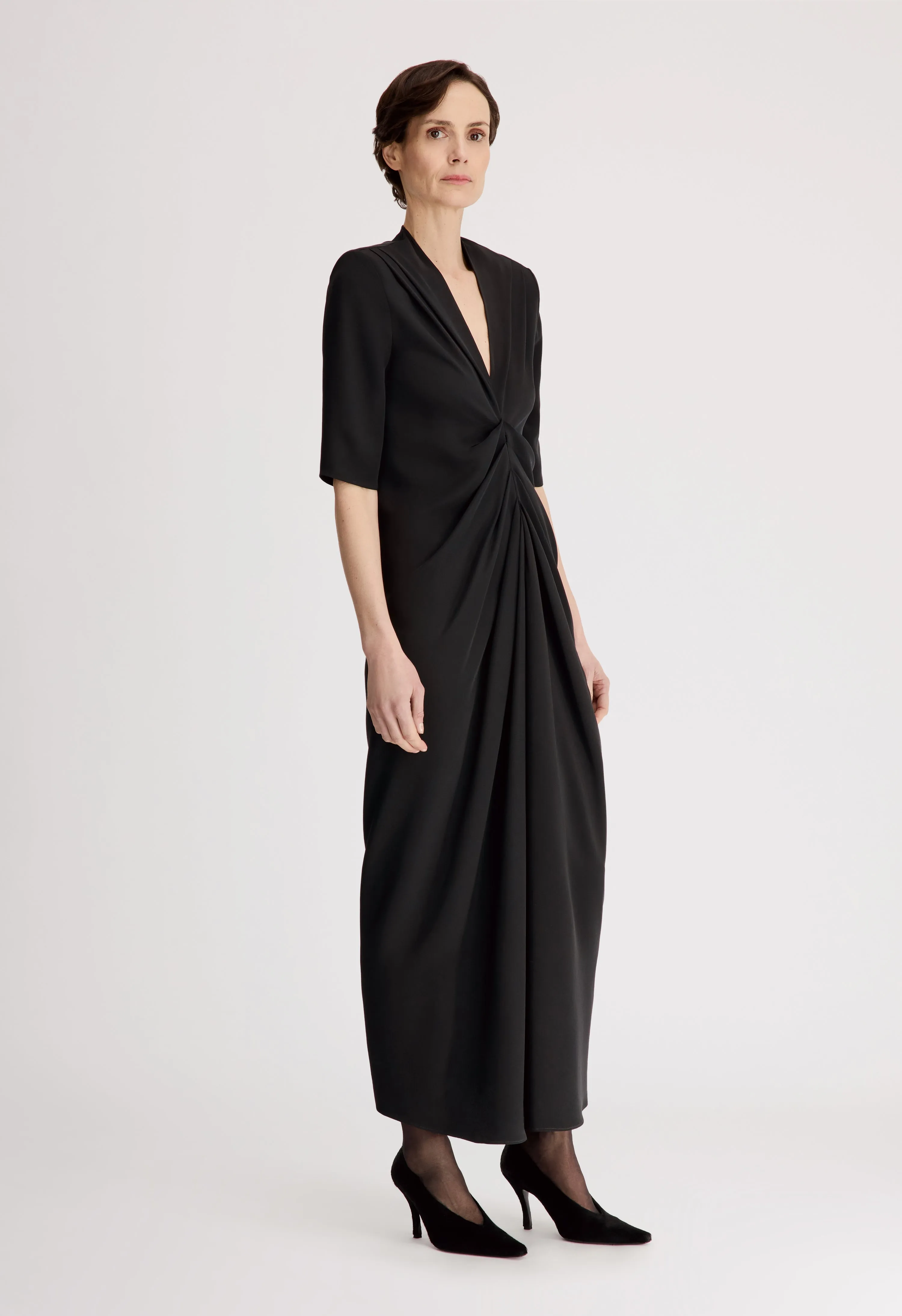 WILLA Gathered dress sold by Loulou De Saison product image thumbnail 3