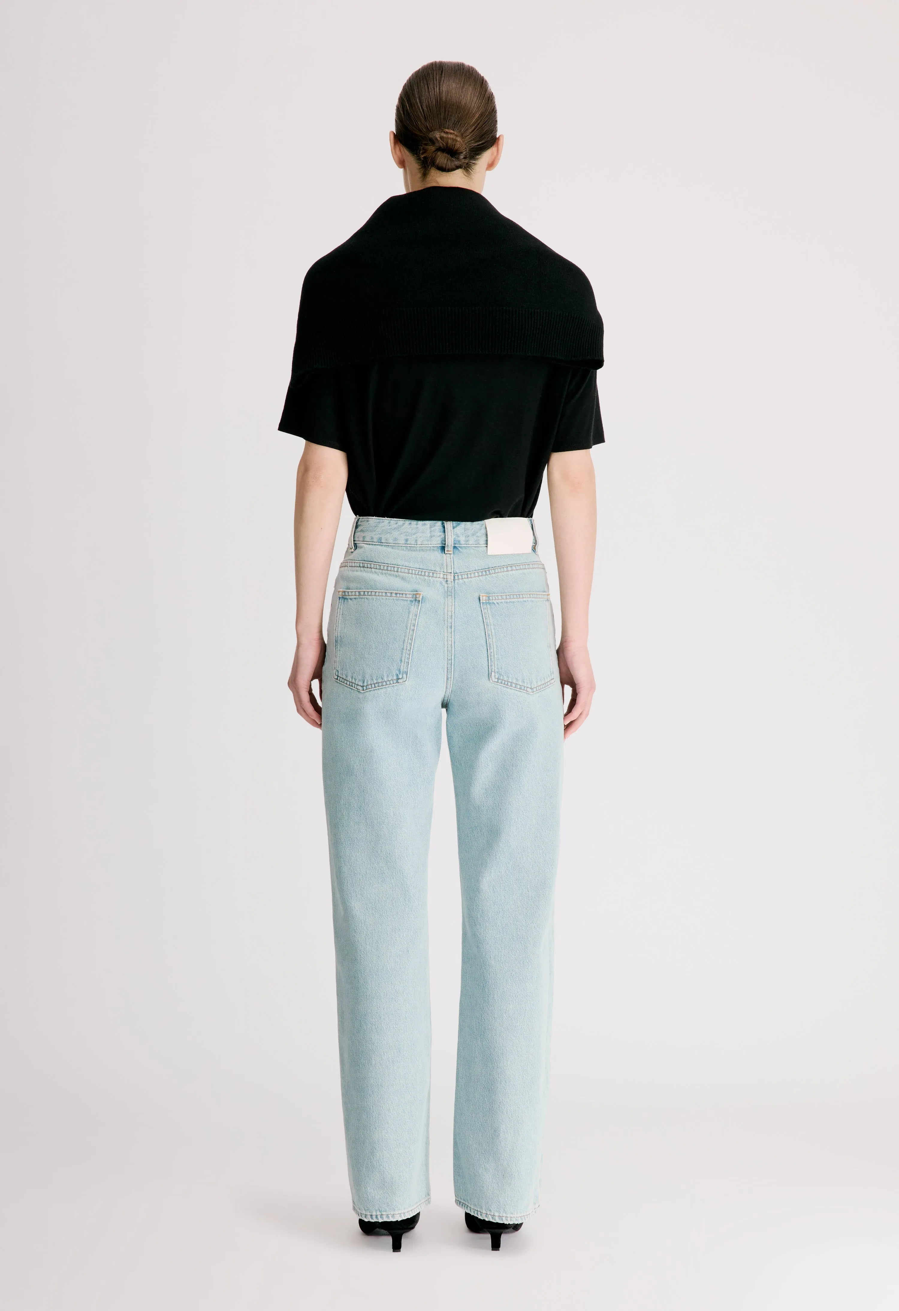 MICO Wide leg jeans sold by Loulou De Saison product image thumbnail 5