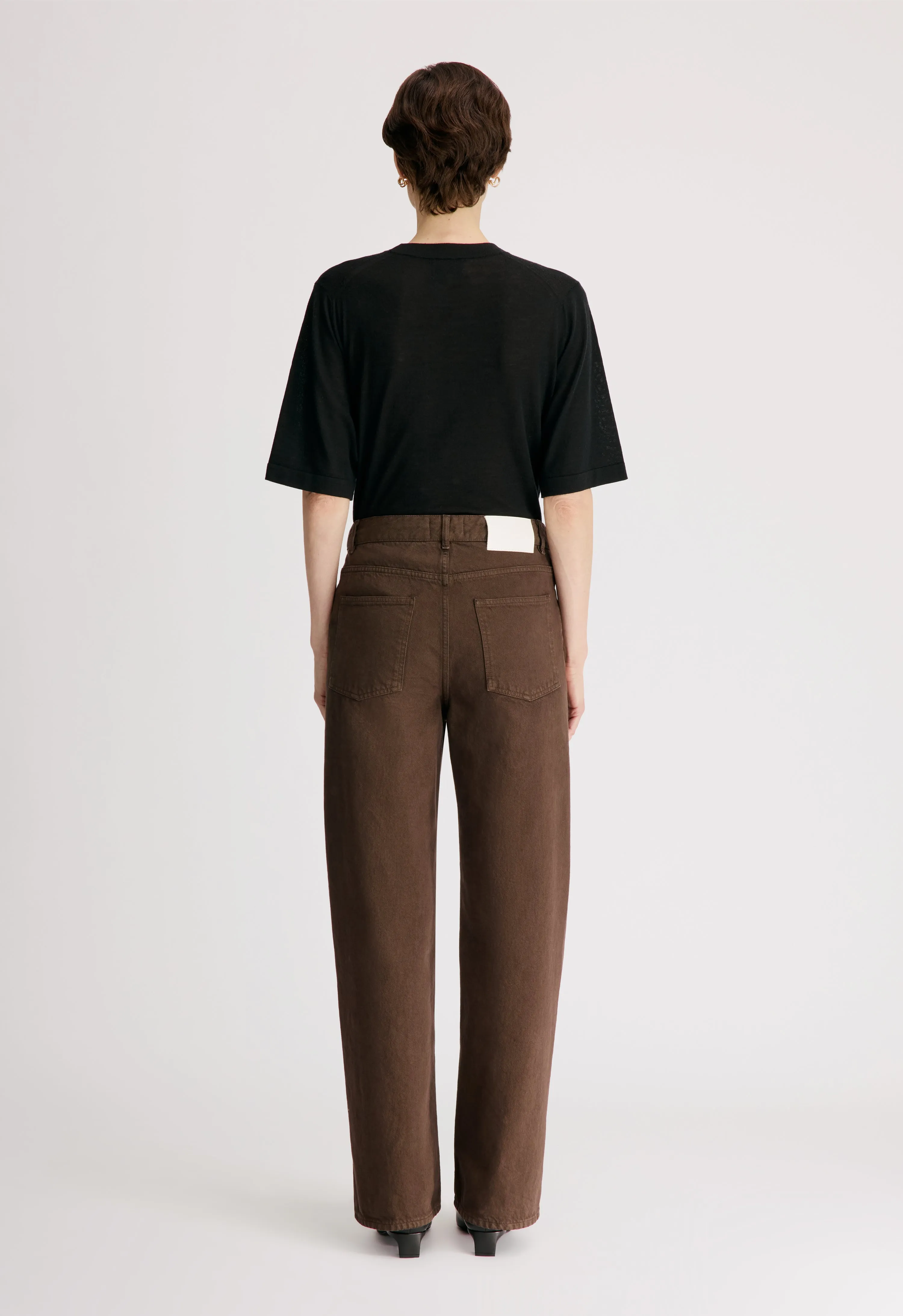 MICO Wide leg jeans sold by Loulou De Saison product image thumbnail 5