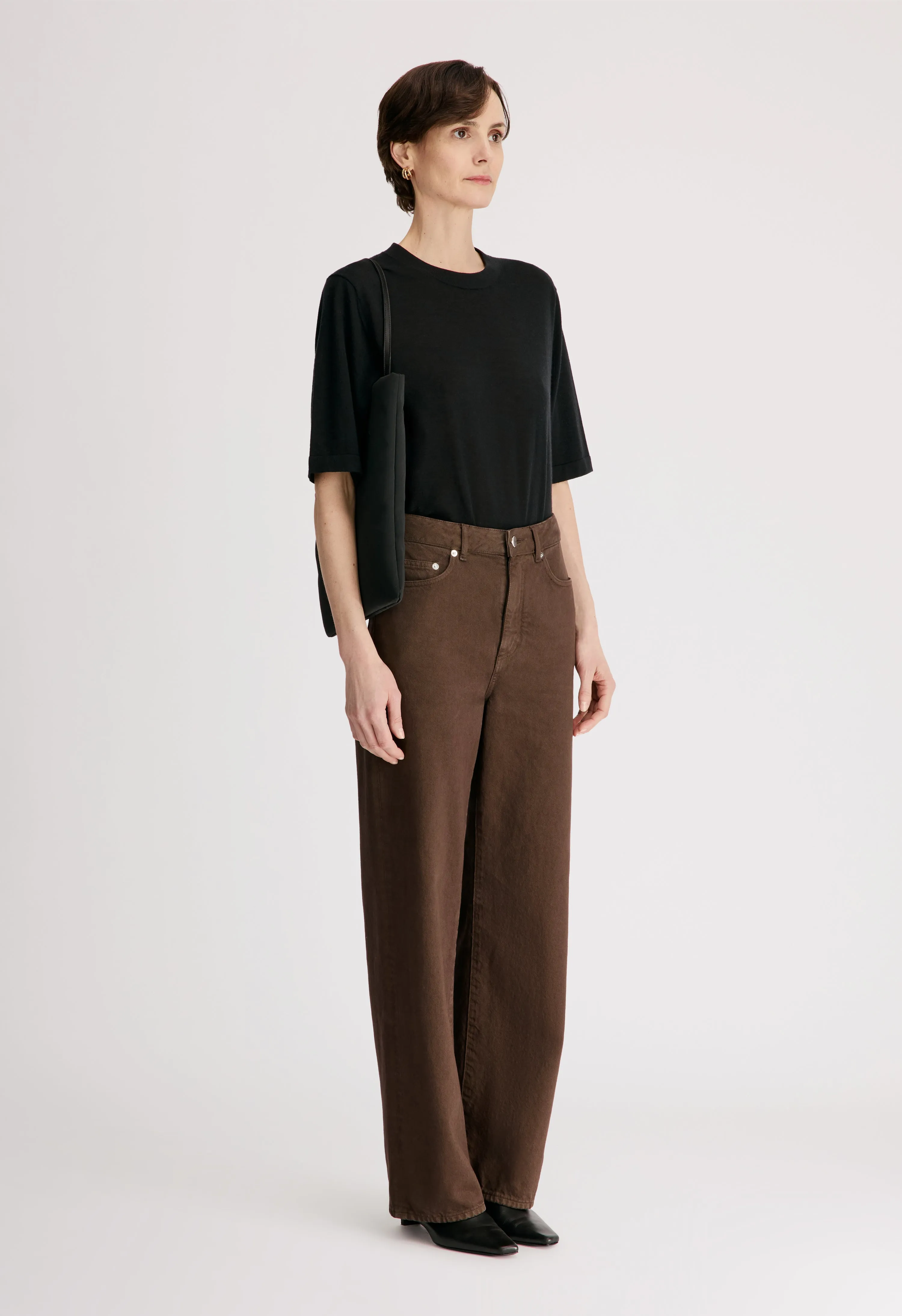 MICO Wide leg jeans sold by Loulou De Saison product image thumbnail 3