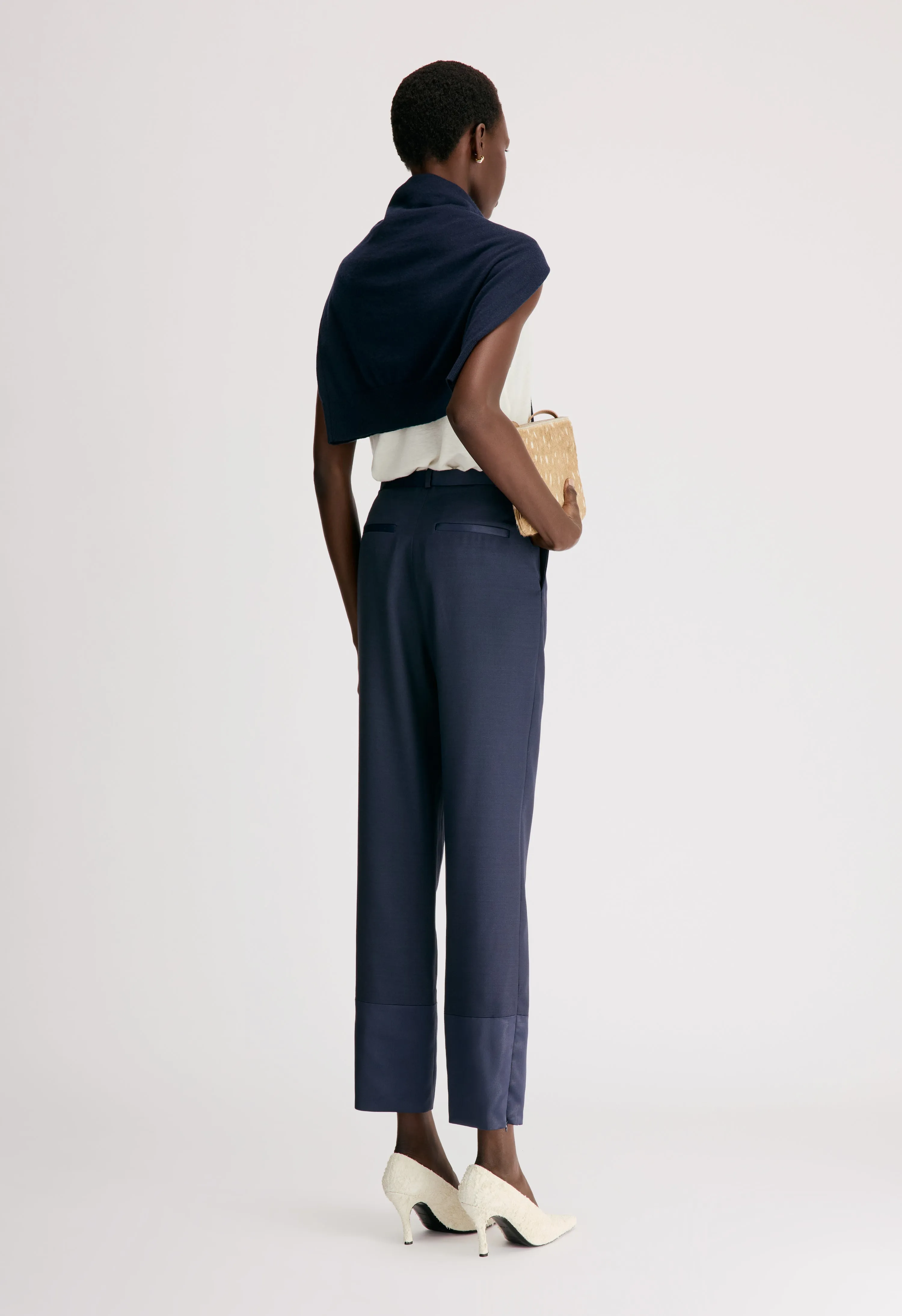 MAHONEY LDS Straight leg trousers sold by Loulou De Saison product image thumbnail 5