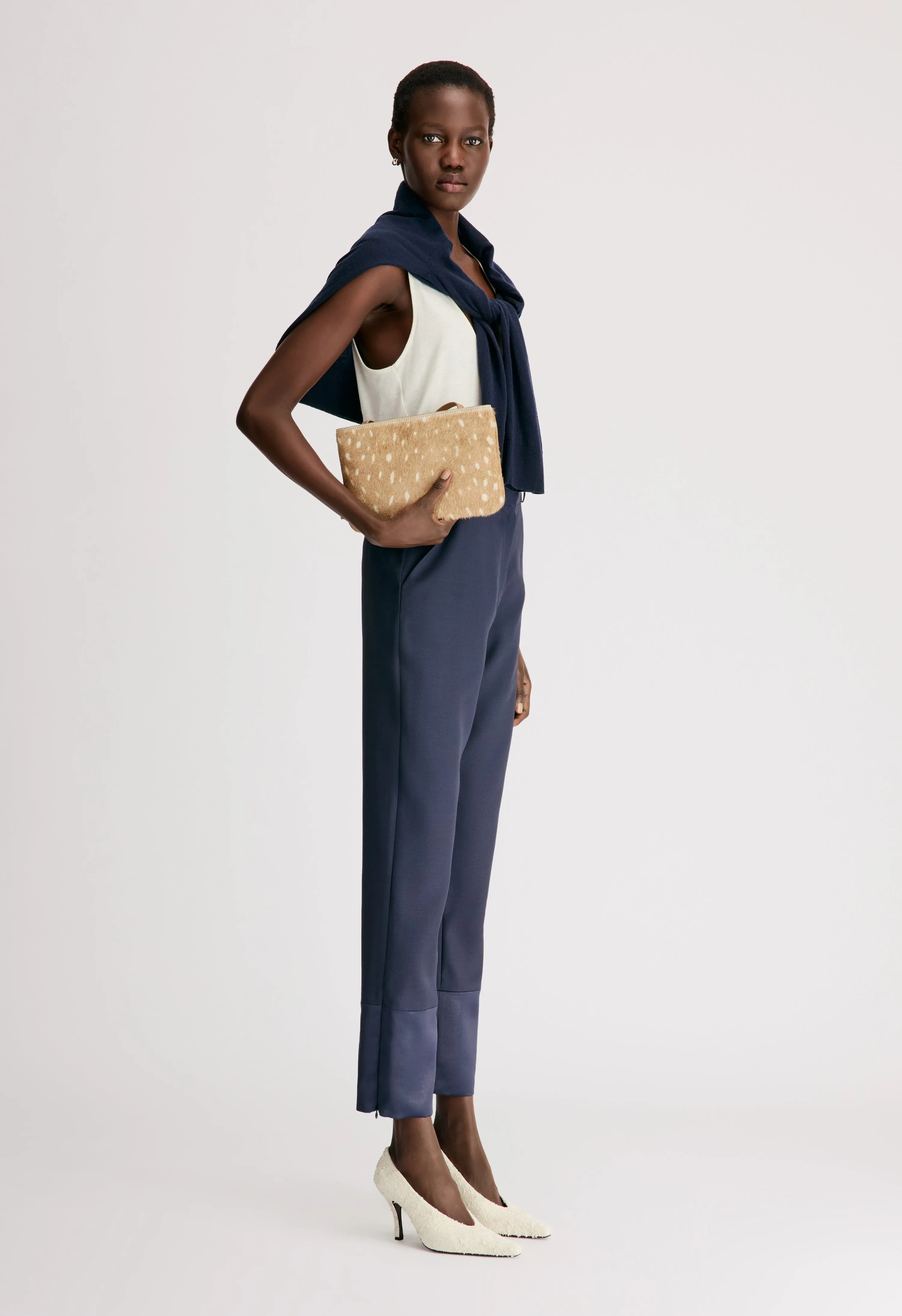 MAHONEY LDS Straight leg trousers sold by Loulou De Saison product image thumbnail 3