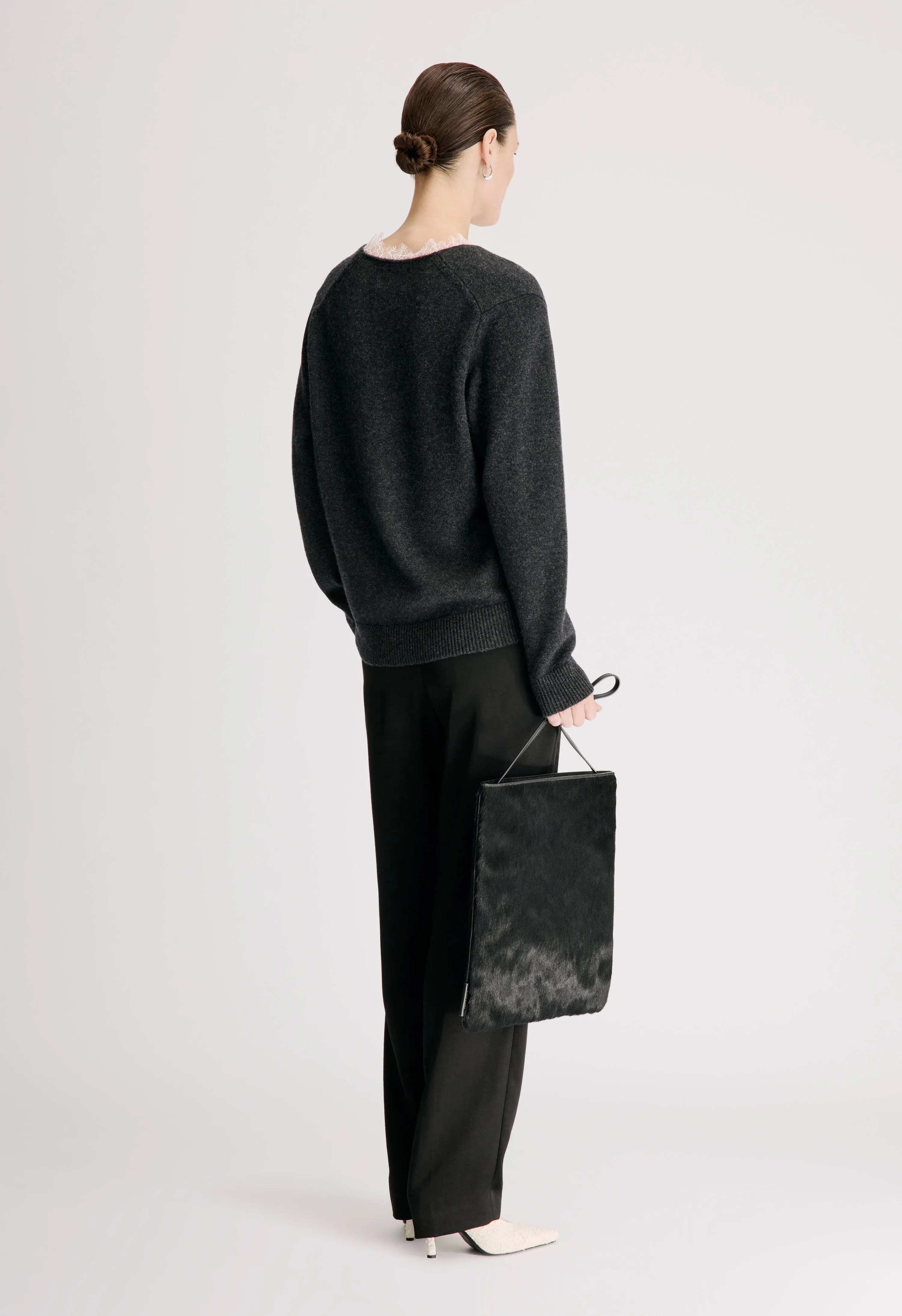 LEYLA Lace trim sweater sold by Loulou De Saison product image thumbnail 5