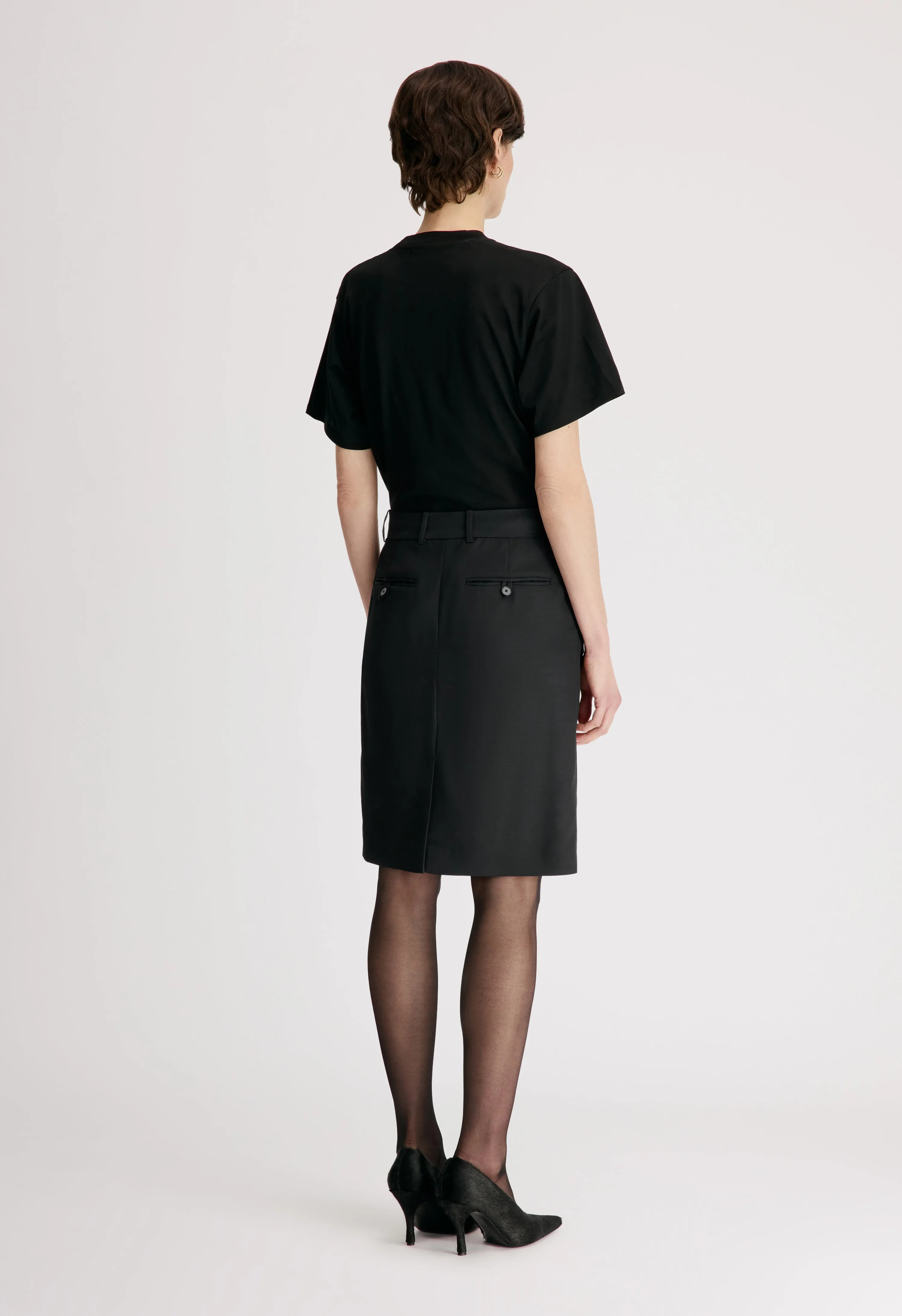 ELSIE Straight skirt sold by Loulou De Saison product image thumbnail 5