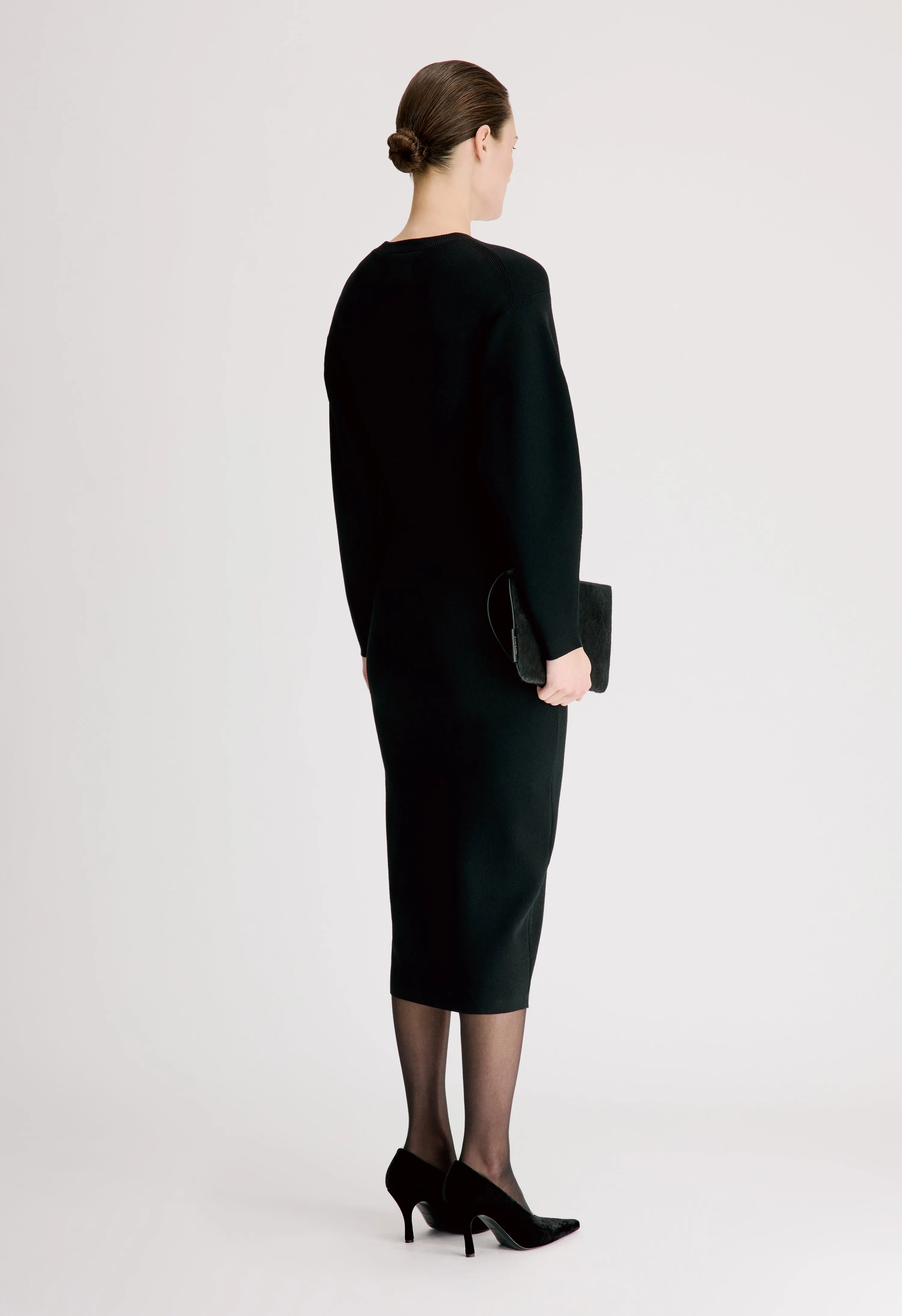 ELENA Knitted body con dress sold by Loulou De Saison product image thumbnail 5