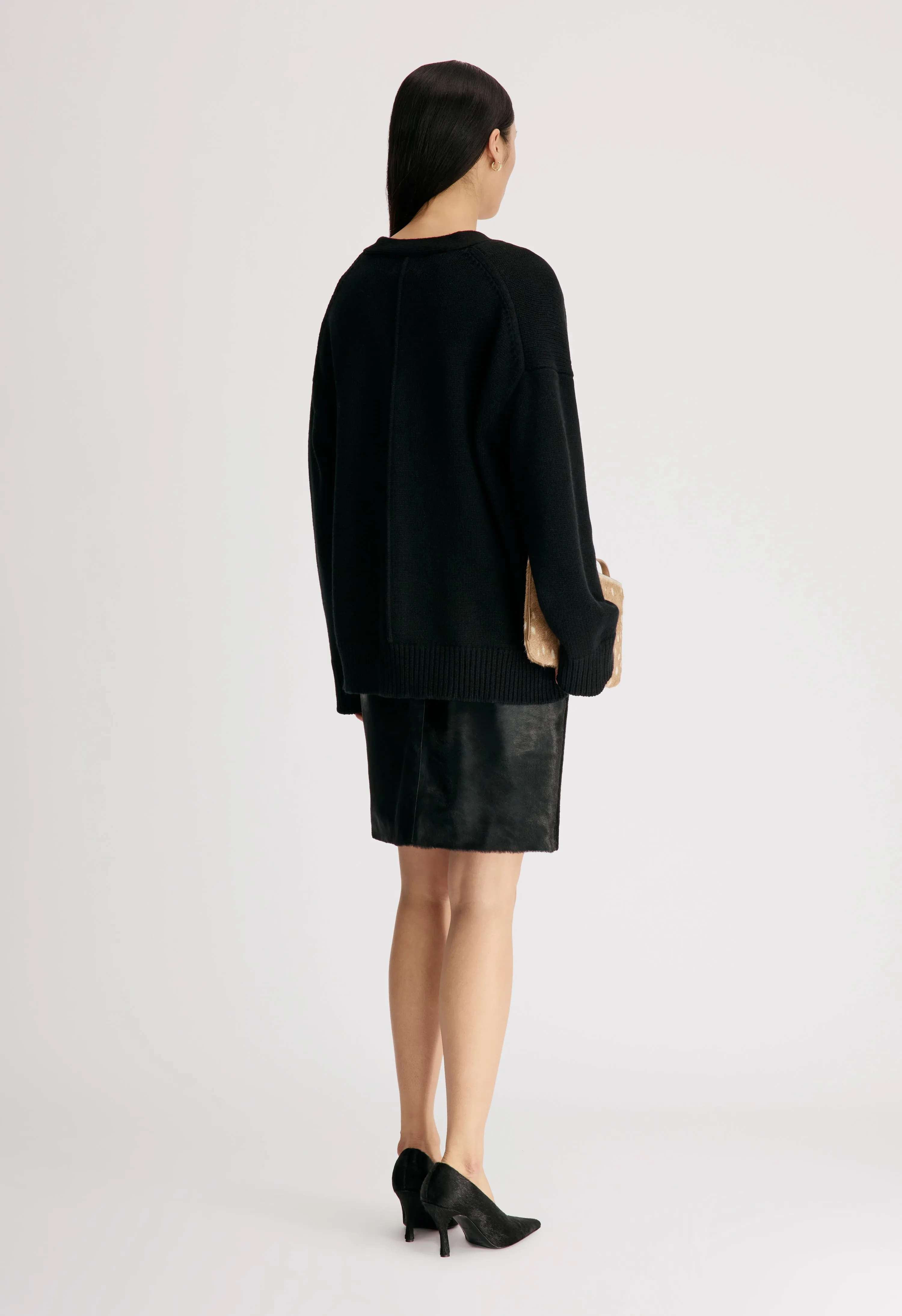 DUCA Oversized cardigan sold by Loulou De Saison product image thumbnail 5