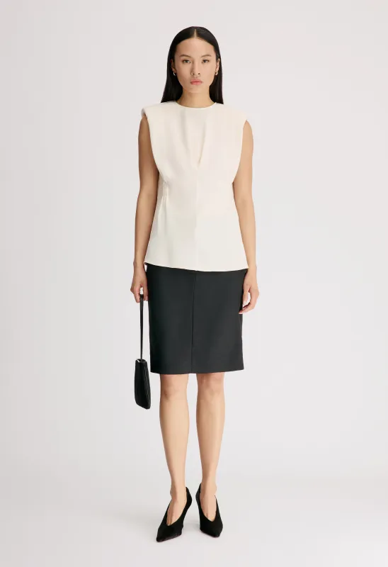 CORY Darted top made by Loulou De Saison