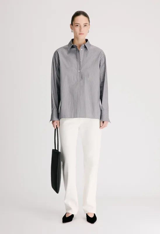COLTON Cotton poplin shirt made by Loulou De Saison