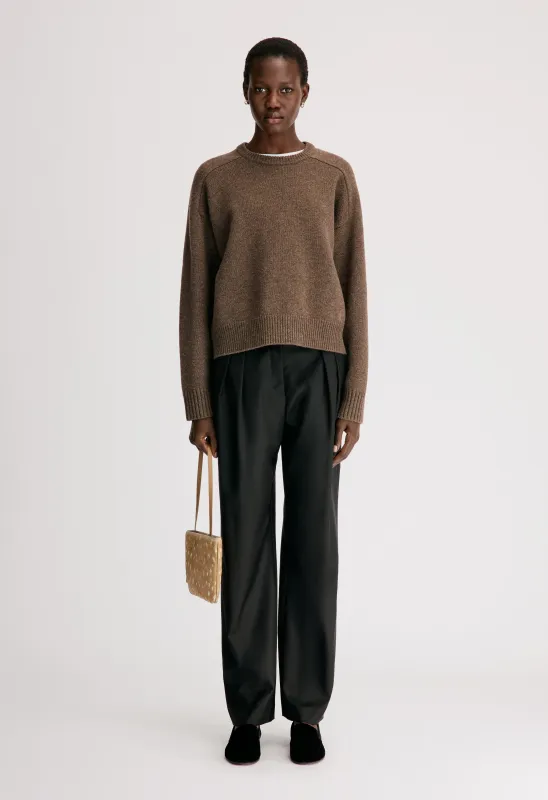 BREHA Wool cashmere blend sweater made by Loulou De Saison