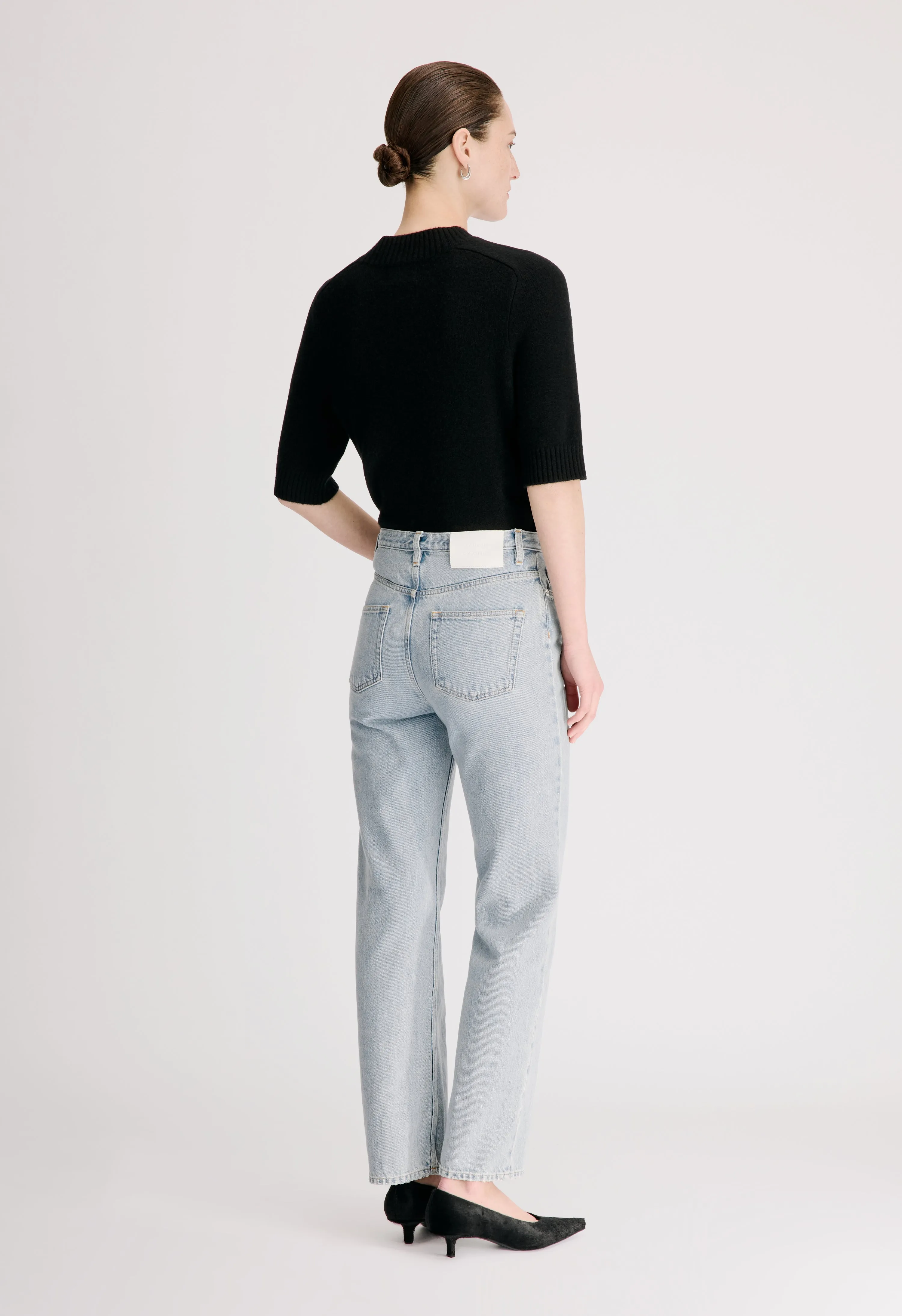 JUDE LDS Straight leg jeans sold by Loulou De Saison product image thumbnail 5
