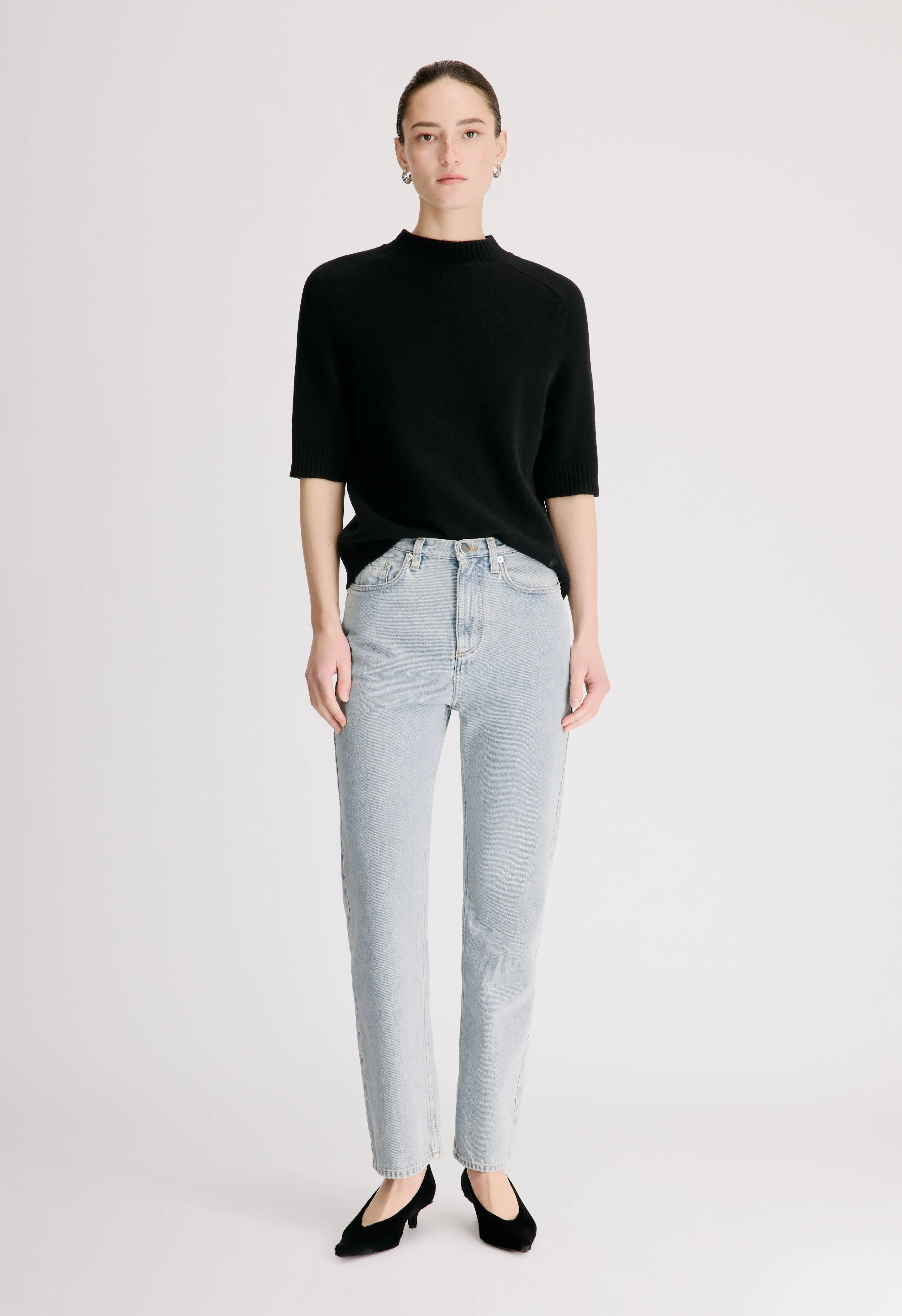 JUDE LDS Straight leg jeans sold by Loulou De Saison