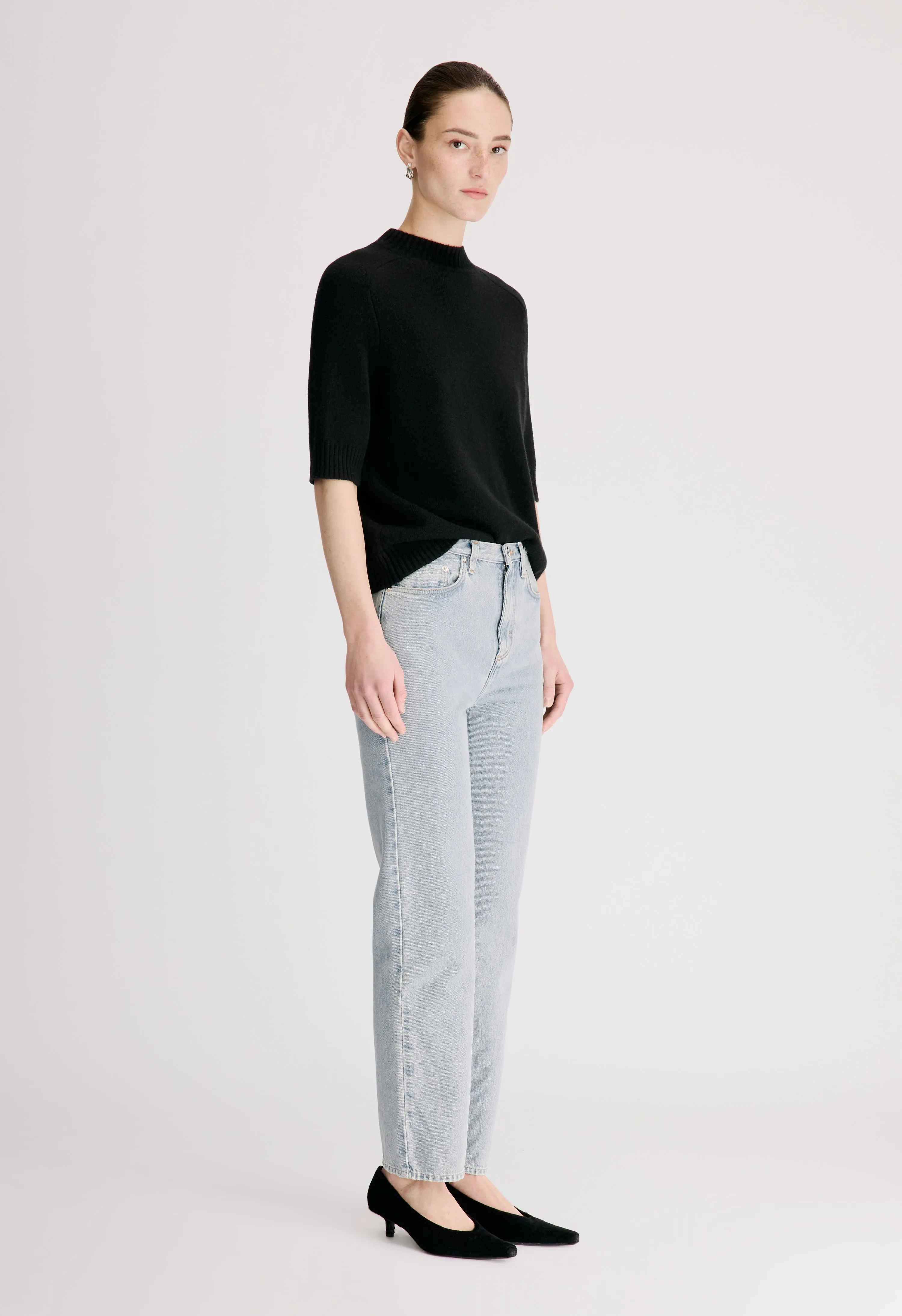 JUDE LDS Straight leg jeans sold by Loulou De Saison product image thumbnail 3