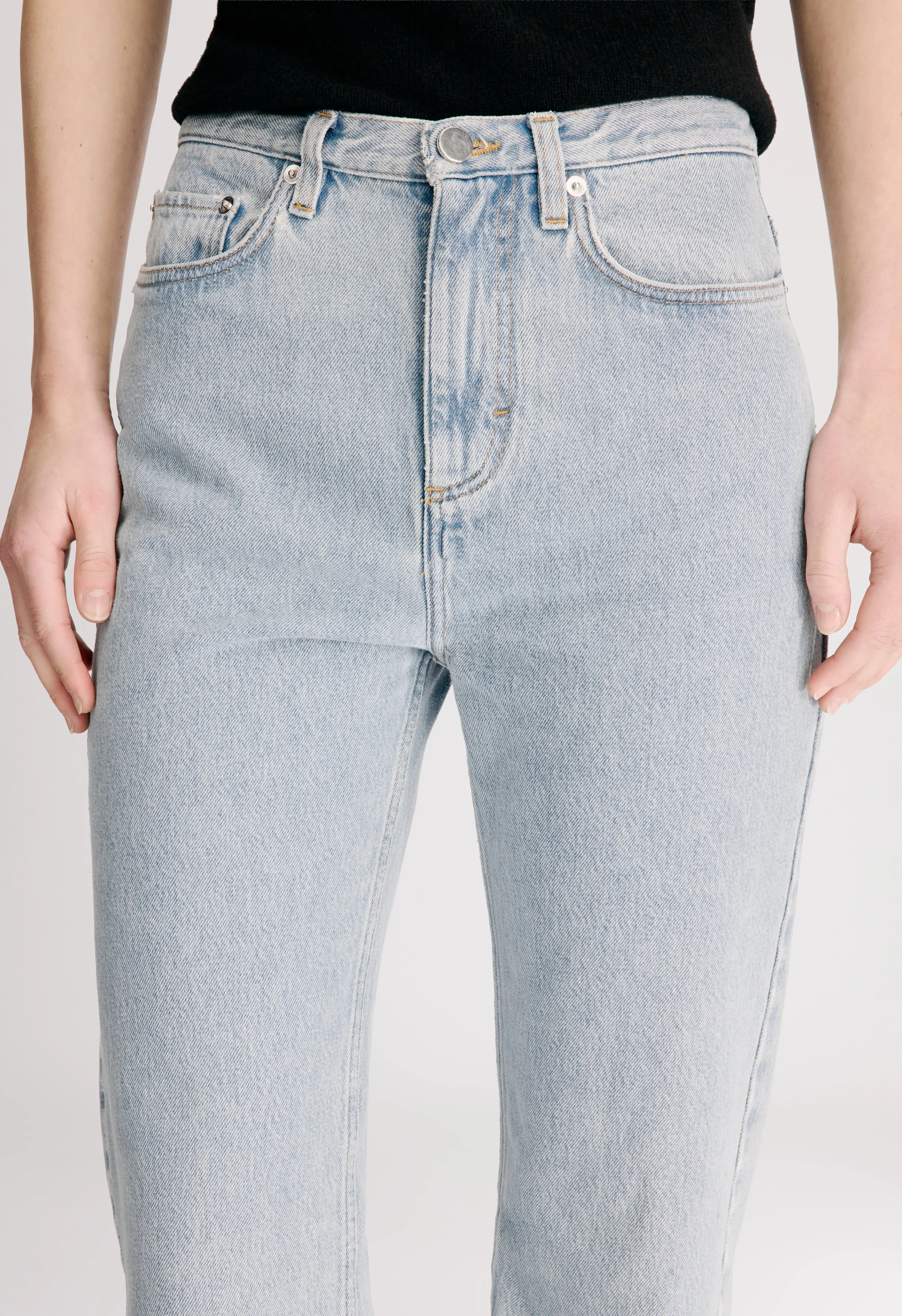 JUDE LDS Straight leg jeans sold by Loulou De Saison product image thumbnail 4