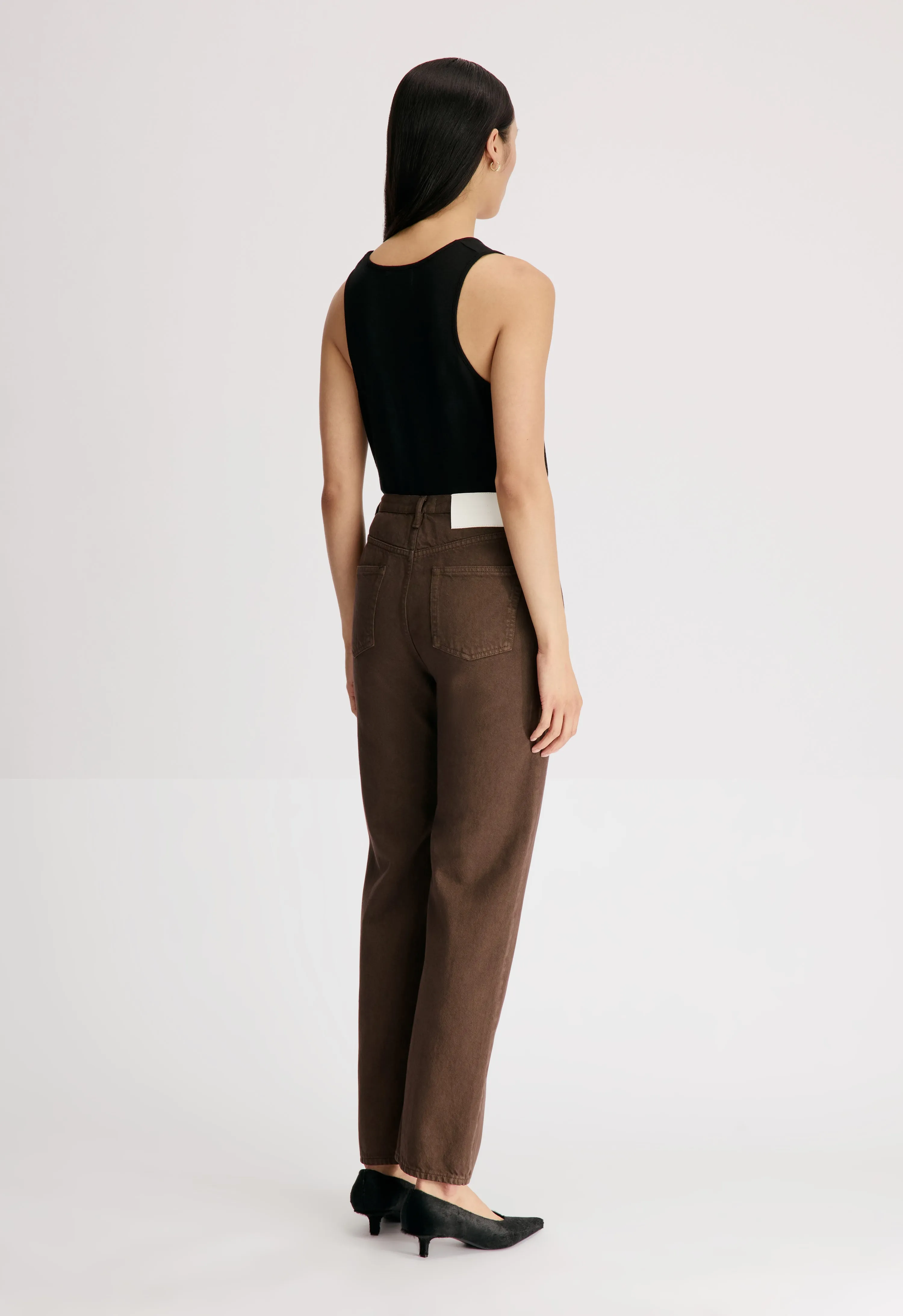 JUDE LDS Straight leg jeans sold by Loulou De Saison product image thumbnail 5
