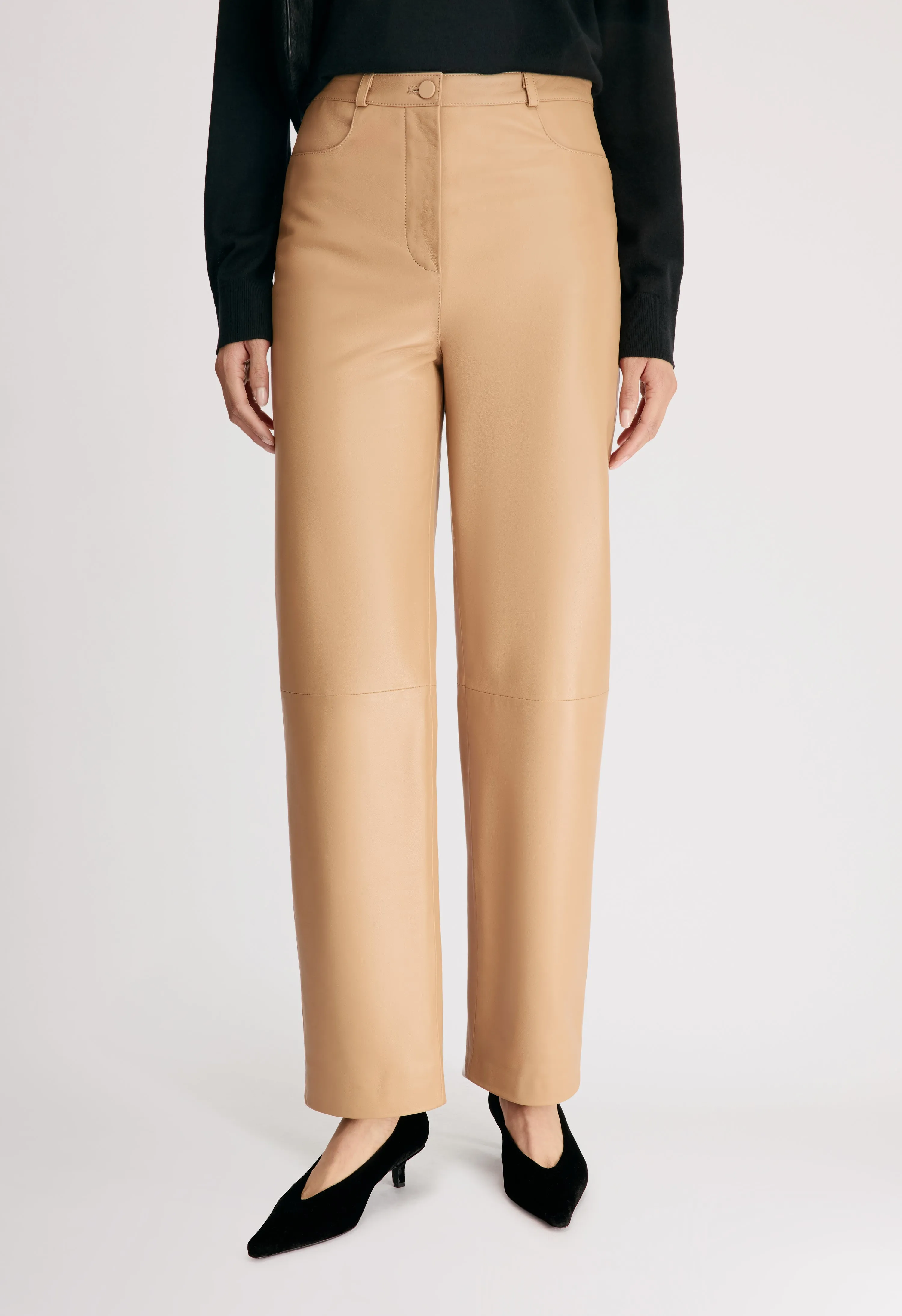 COBE LDS Leather trousers sold by Loulou De Saison product image thumbnail 4