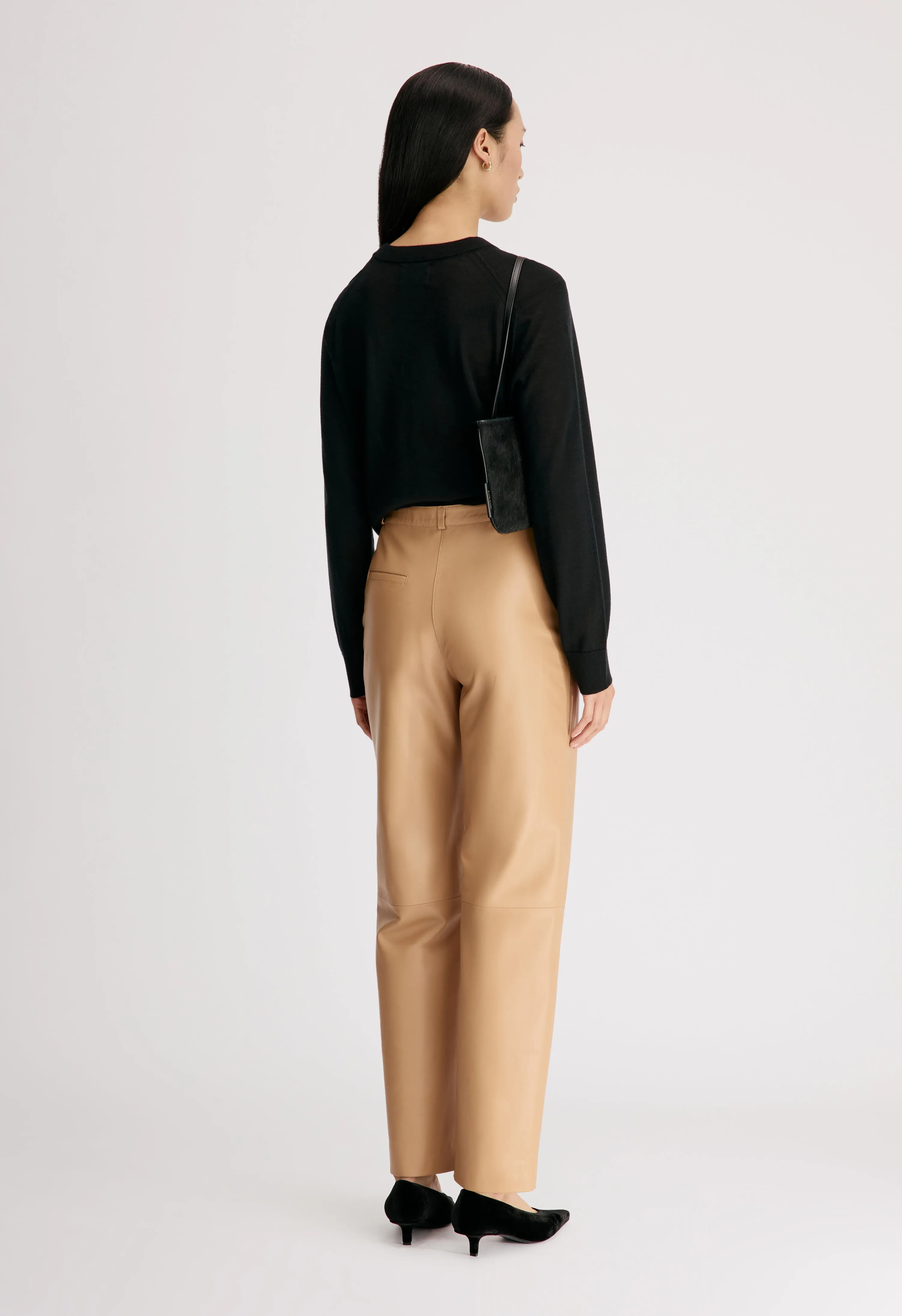 COBE LDS Leather trousers sold by Loulou De Saison product image thumbnail 5