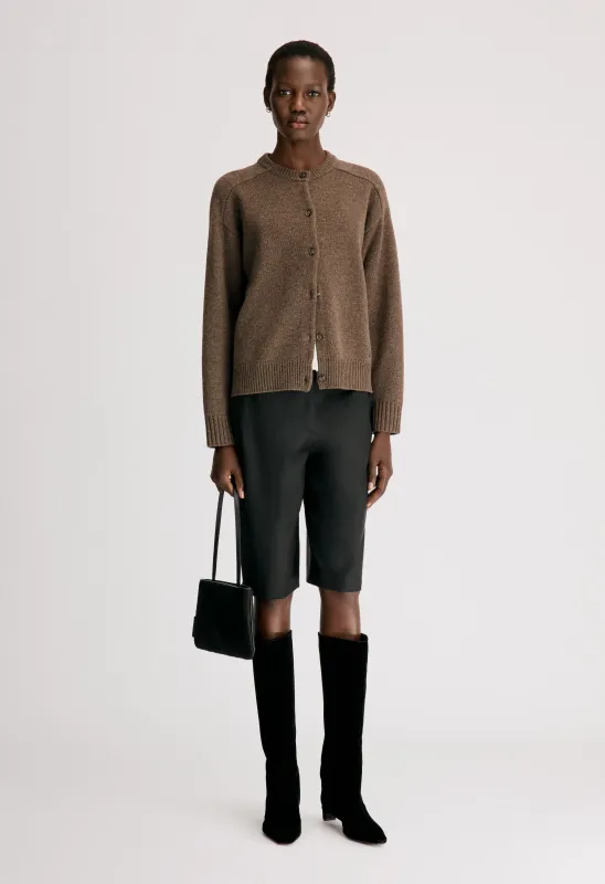 AIDAR LDS Wool cashmere blend cardigan made by Loulou De Saison