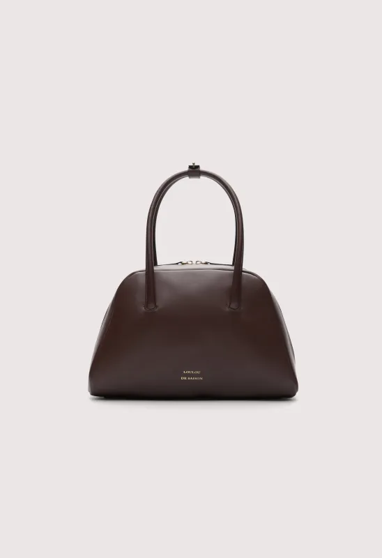 VESPER LDS Smooth calf leather bag made by Loulou De Saison