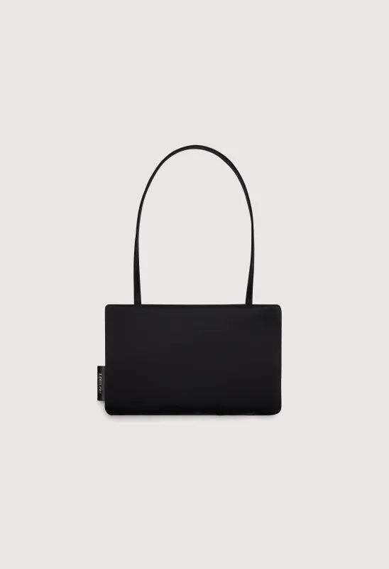 GRACE Small satin baguette bag made by Loulou De Saison
