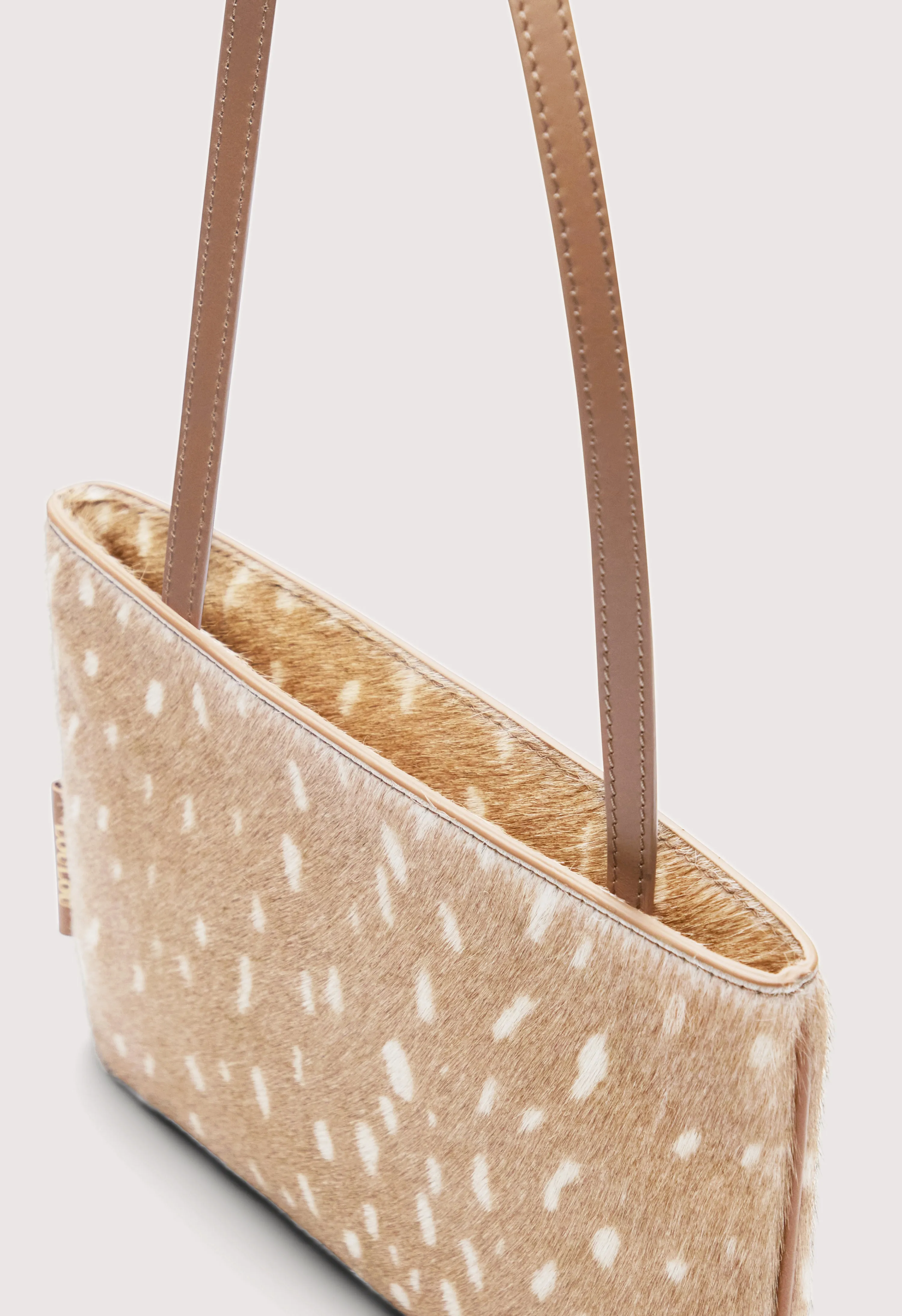 ENID Small deer print pony-effect baguette bag sold by Loulou De Saison product image thumbnail 5