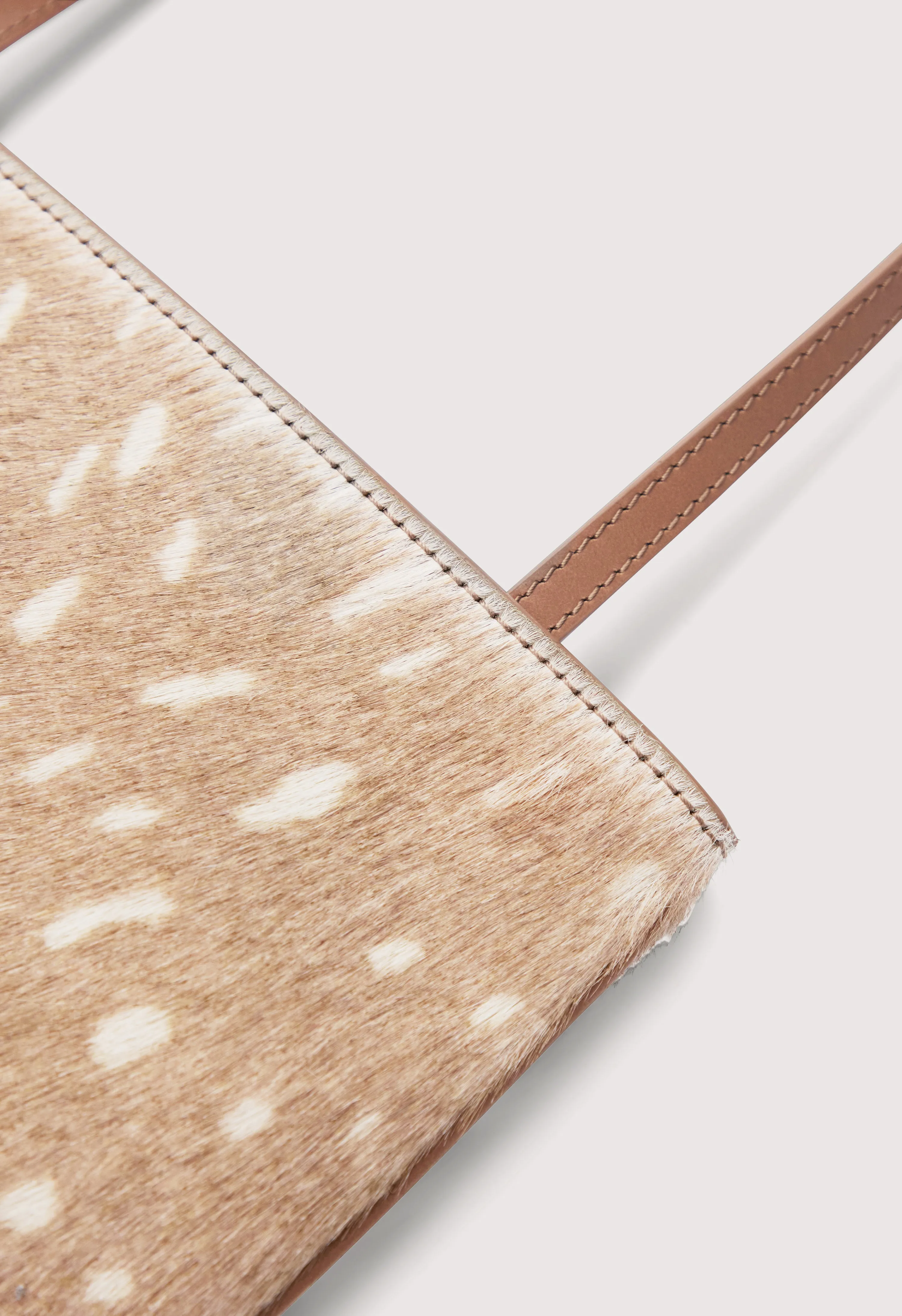 ENID Small deer print pony-effect baguette bag sold by Loulou De Saison product image thumbnail 4