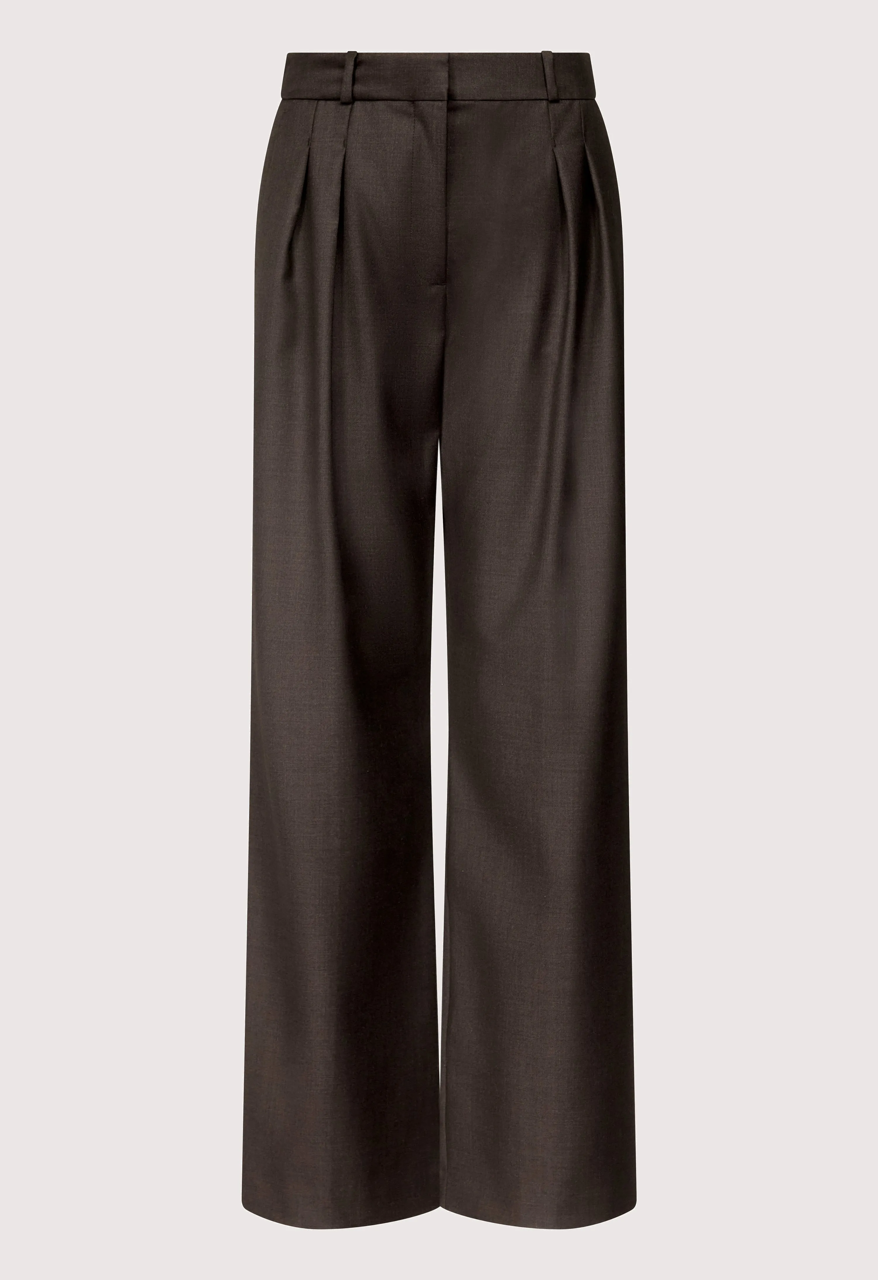 SBIRU LDS Virgin wool pleated trousers sold by Loulou De Saison product image thumbnail 2