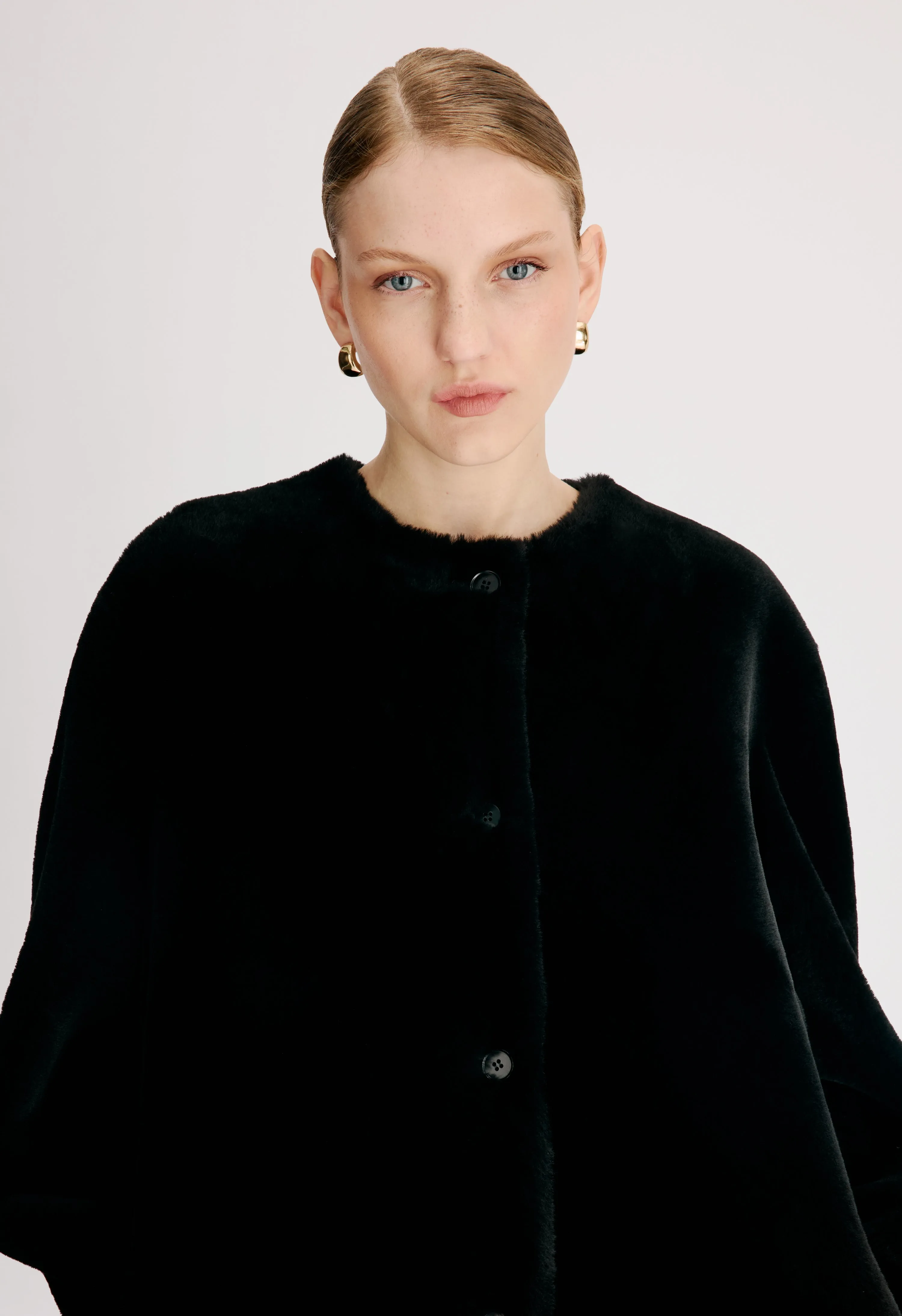 ELBA Reversible merino shearling coat sold by Loulou De Saison product image thumbnail 4