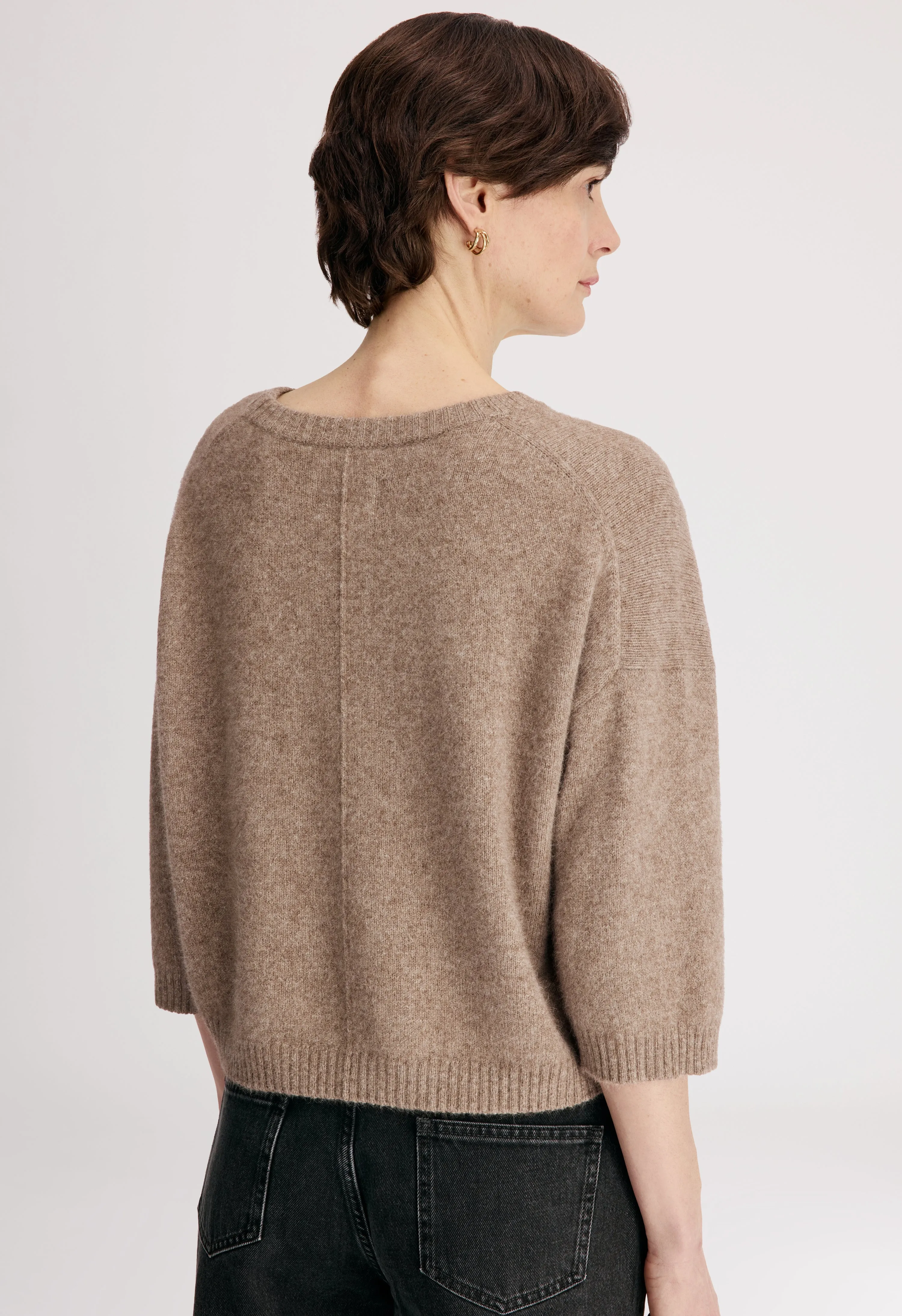 AZALI 3/4 sleeves yak blend sweater sold by Loulou De Saison product image thumbnail 4