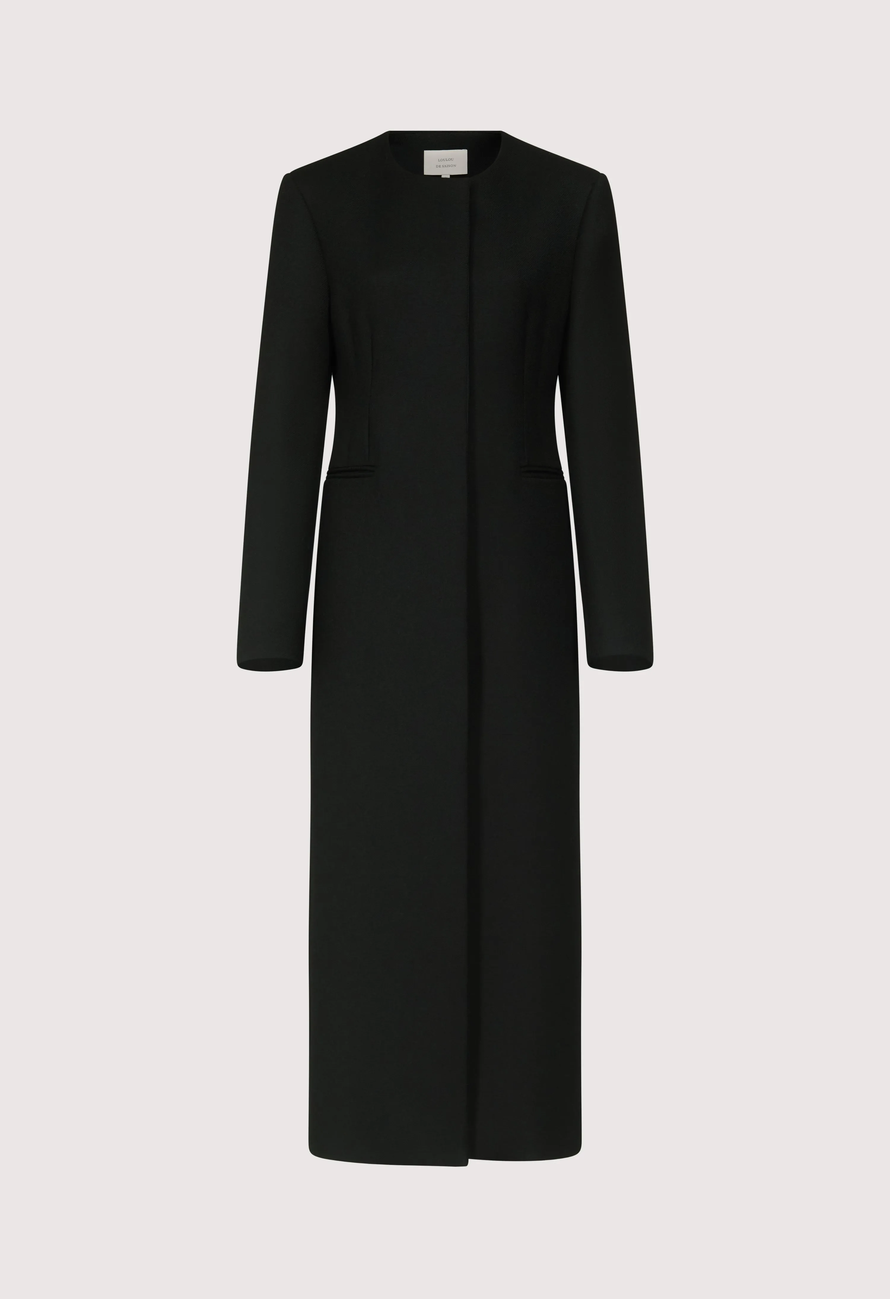 ARITA Long wool twill coat sold by Loulou De Saison product image thumbnail 2