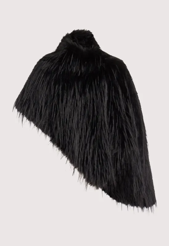 ZARI Faux fur shawl made by Loulou De Saison