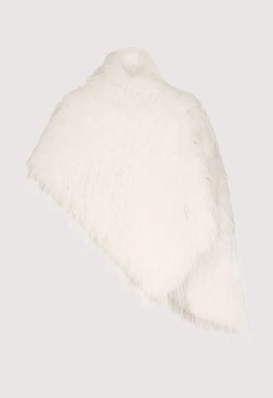 ZARI Faux fur shawl made by Loulou De Saison