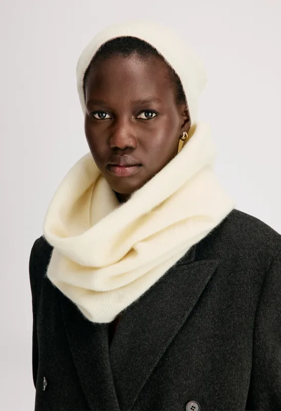 LARRY Wool blend snood made by Loulou De Saison