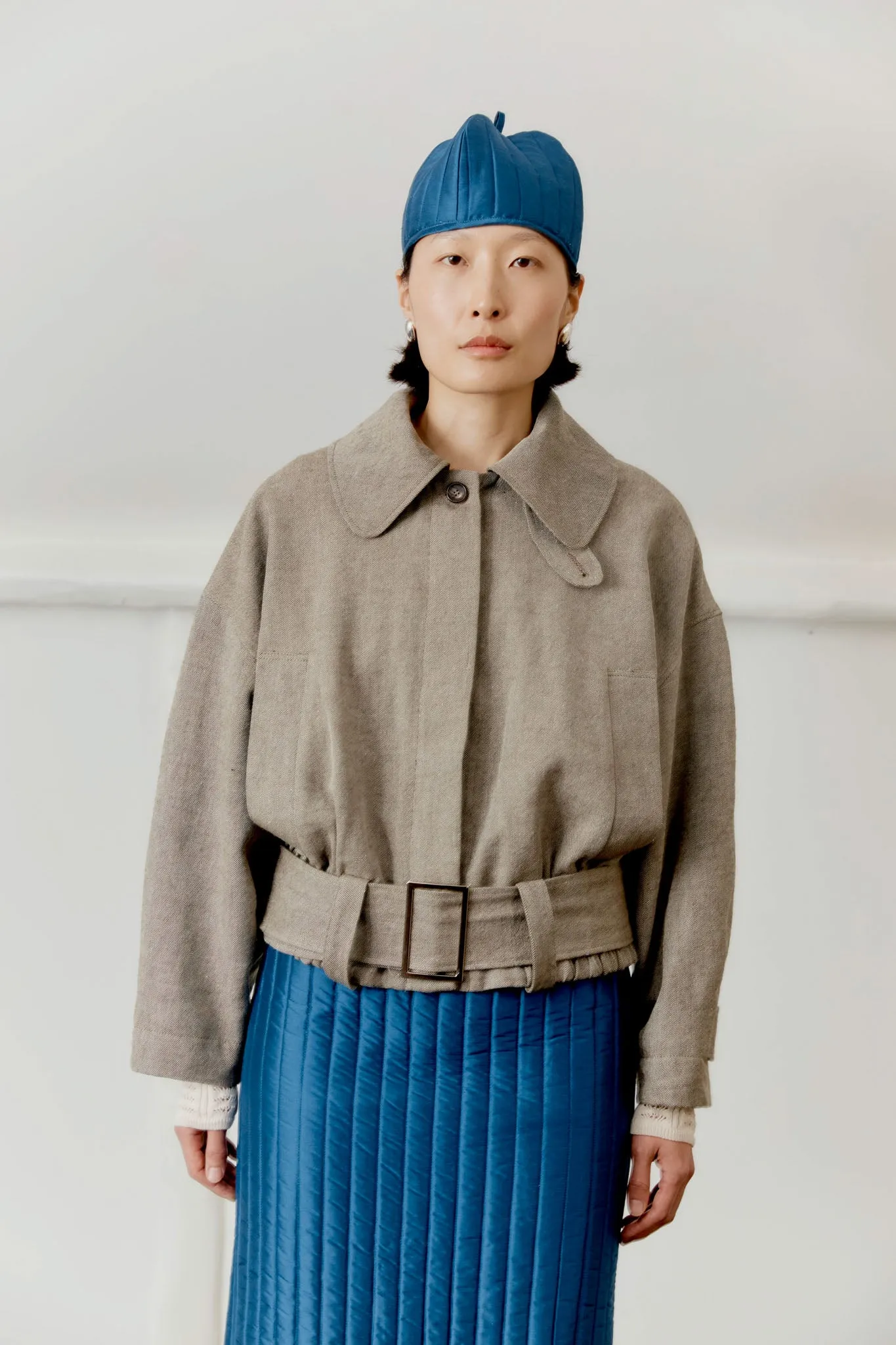 JAPANESE LINEN WOOL NARA JACKET sold by Cawley product image thumbnail 5