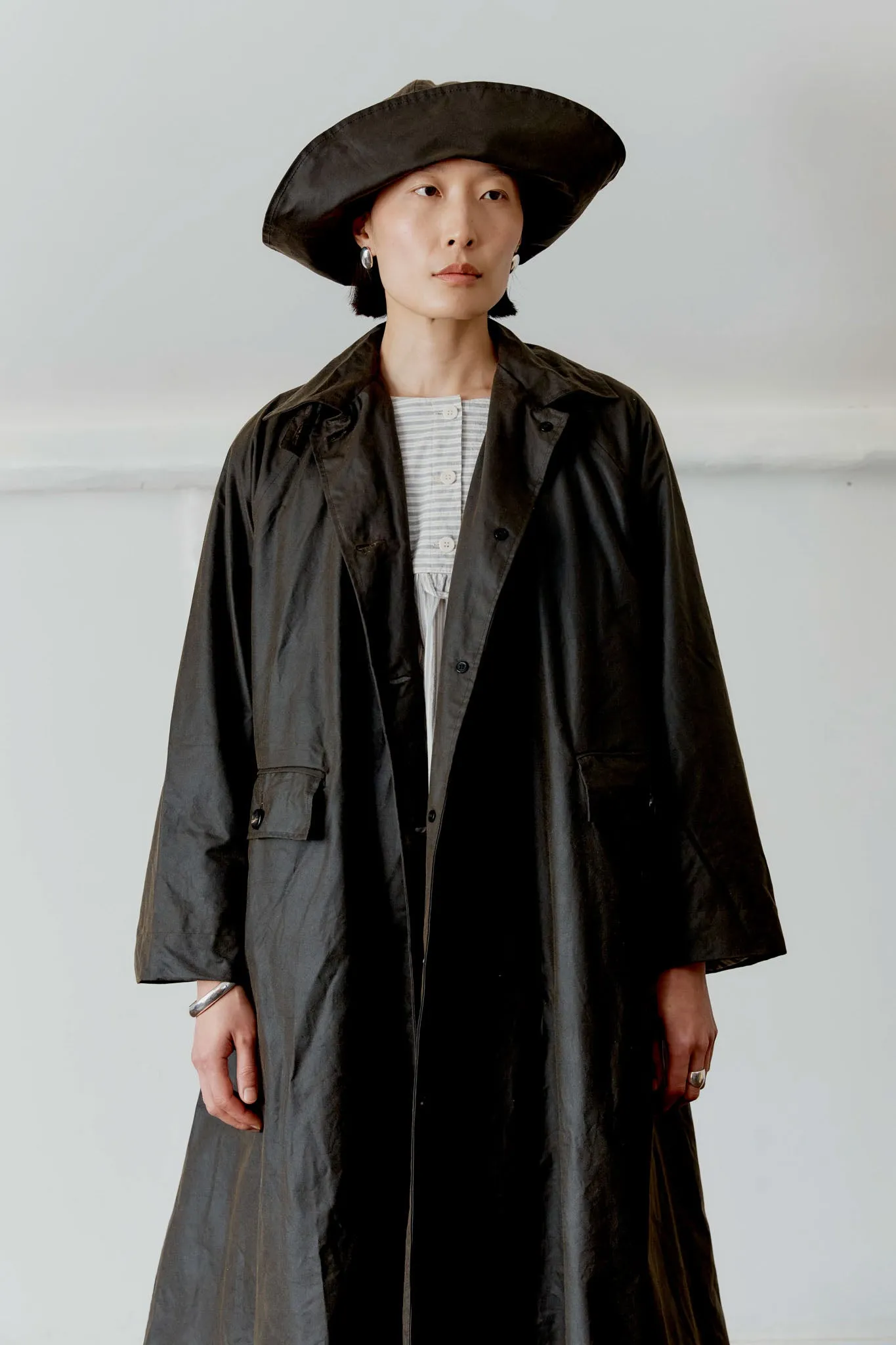 BRITISH WAXED OILSKIN KIT TRENCH sold by Cawley product image thumbnail 5