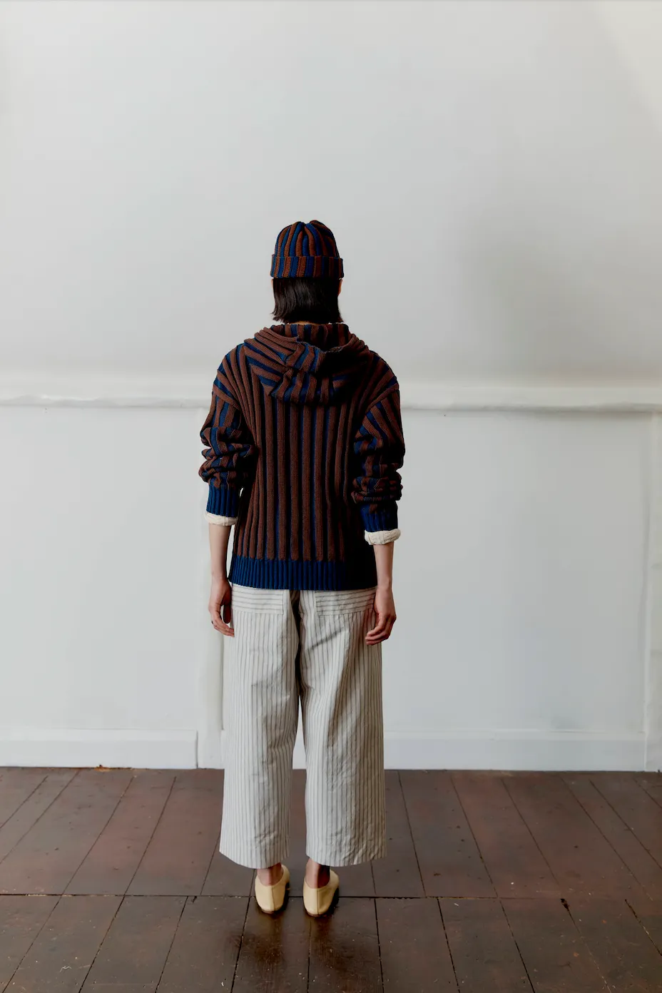 JAPANESE COTTON LINEN LUNA TROUSER sold by Cawley product image thumbnail 3