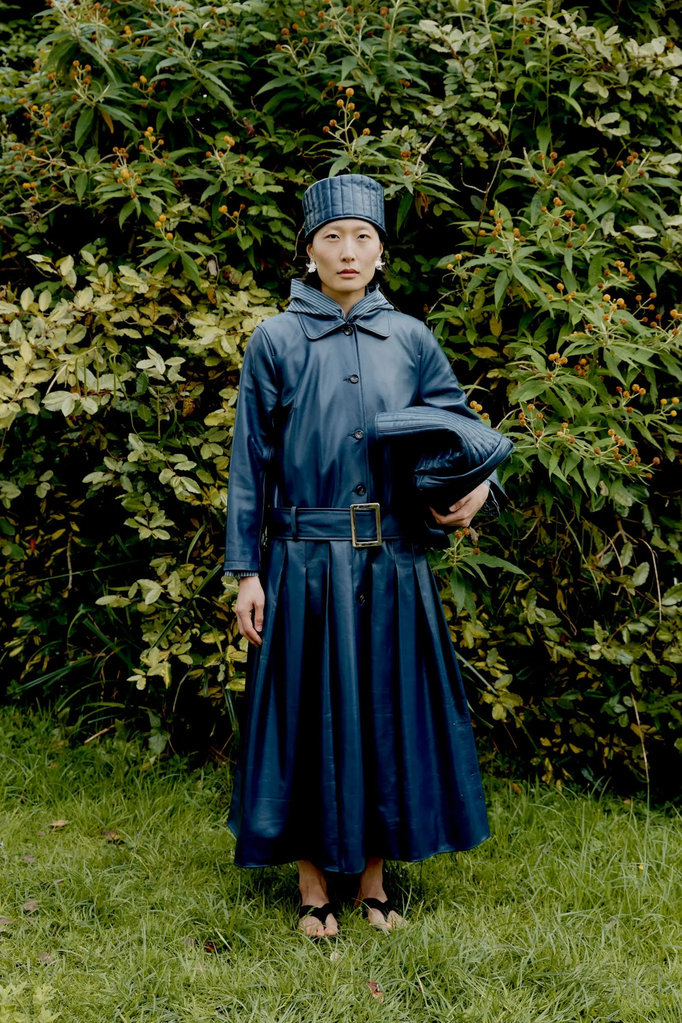 NAPPA LEATHER WILLOW COAT sold by Cawley product image thumbnail 2