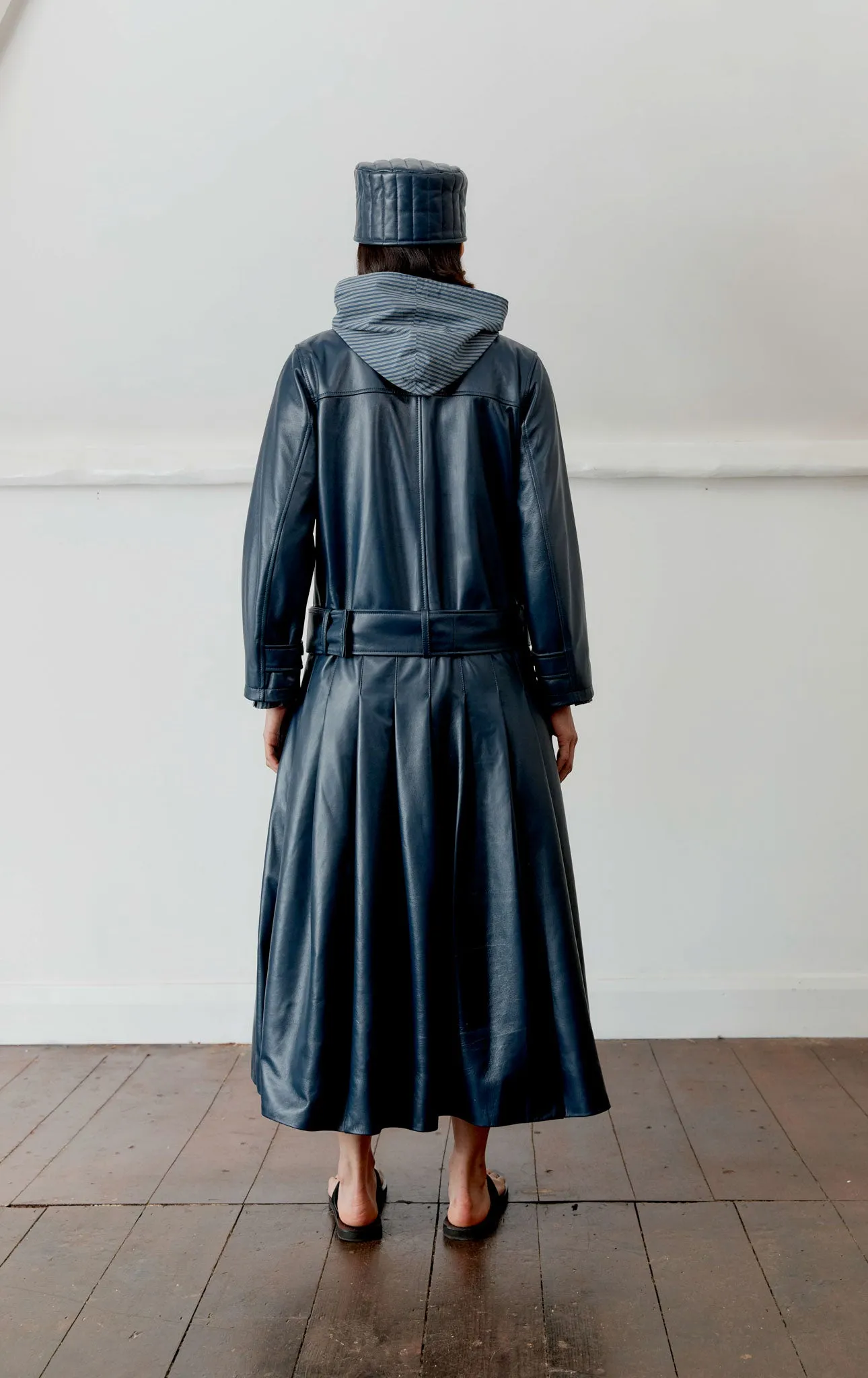NAPPA LEATHER WILLOW COAT sold by Cawley product image thumbnail 3