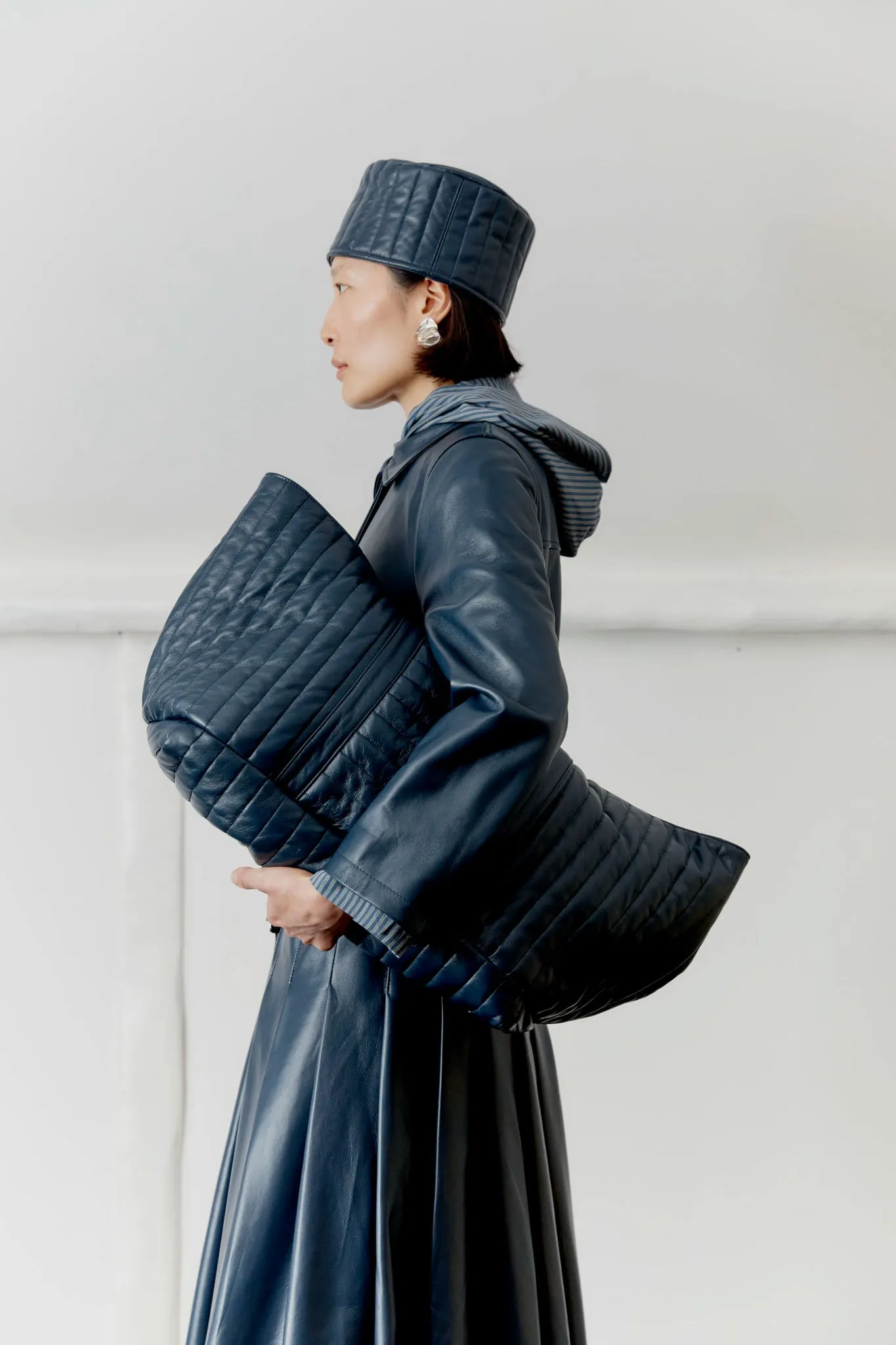 NAPPA LEATHER WILLOW COAT sold by Cawley product image thumbnail 4