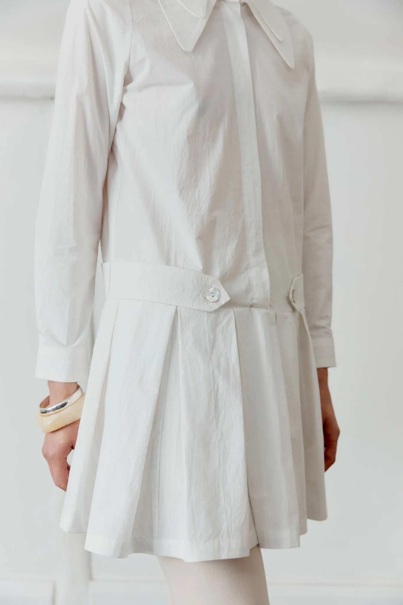 JAPANESE COTTON MARINA DRESS sold by Cawley product image thumbnail 5