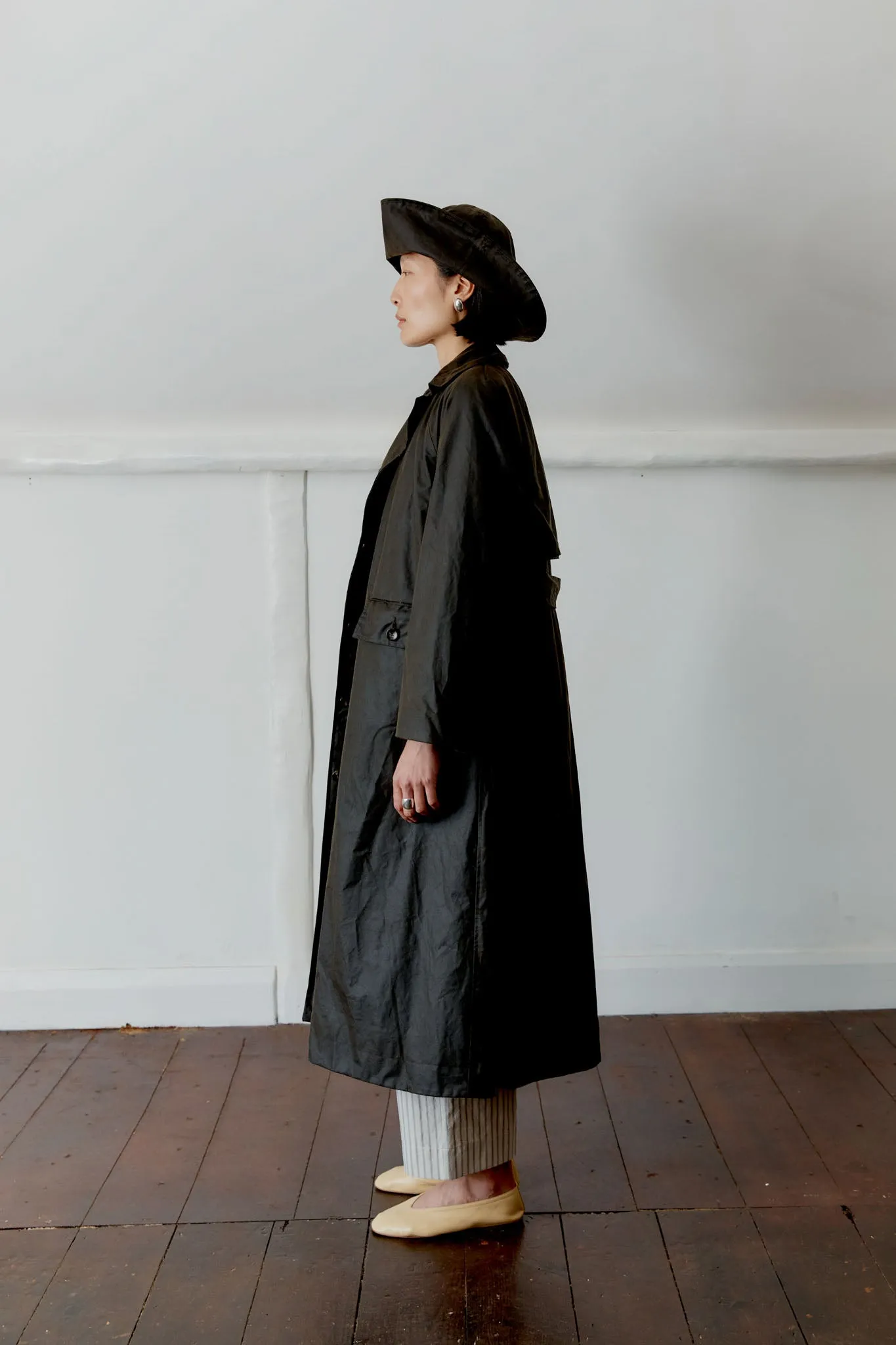 BRITISH WAXED OILSKIN KIT TRENCH sold by Cawley product image thumbnail 3