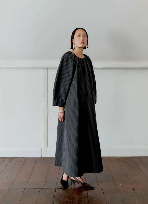 JAPANESE COTTON/LINEN TILDA DRESS made by Cawley